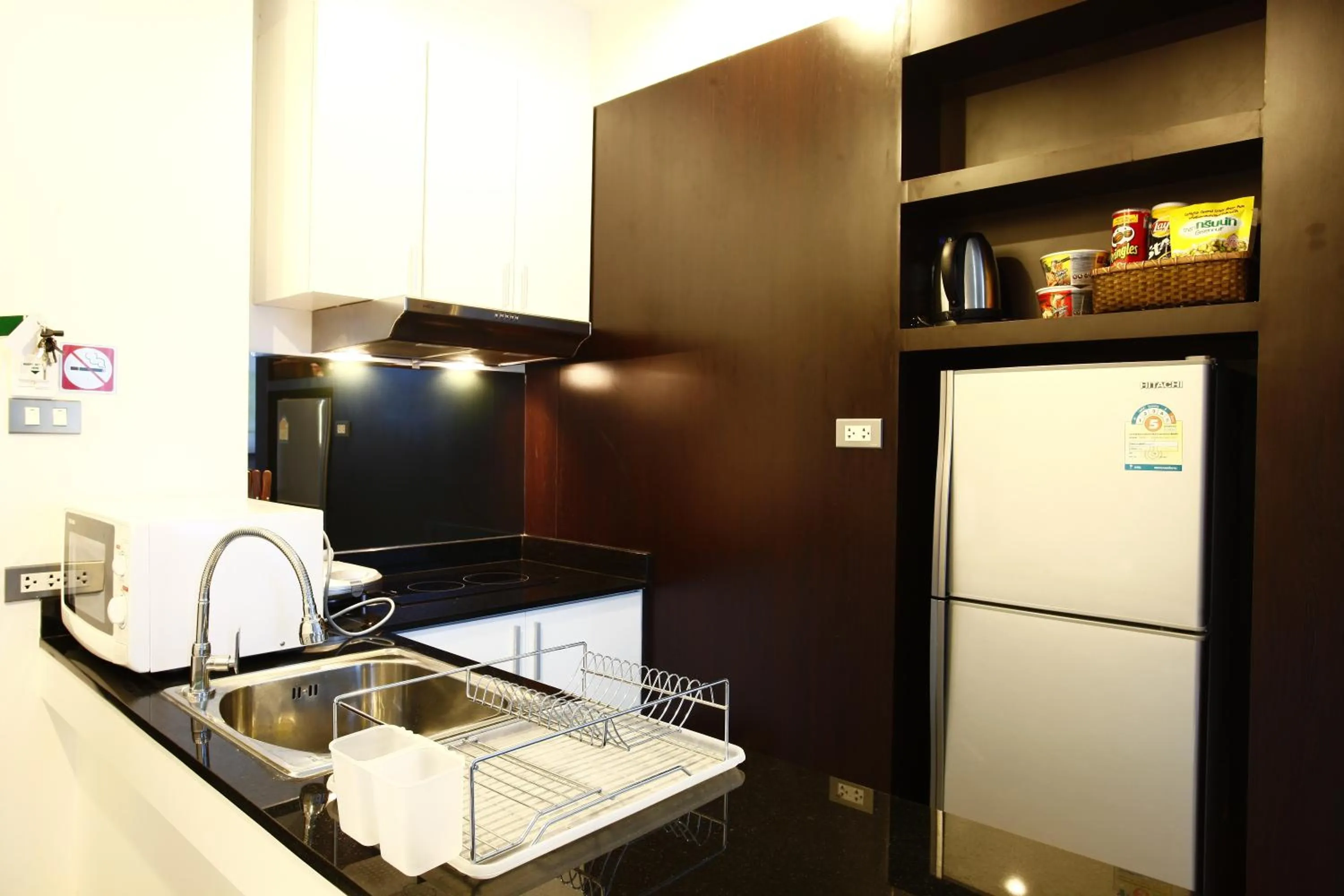 Kitchen or kitchenette in Buasri By Ohm