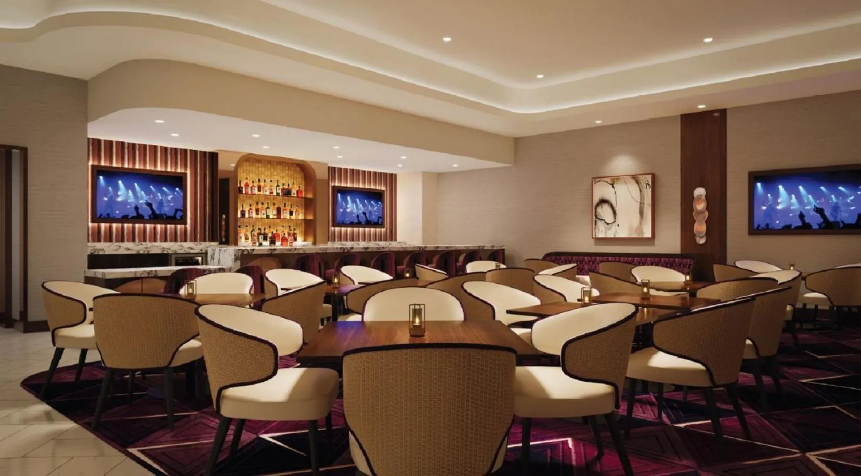 Lounge or bar in Hard Rock Hotel & Casino Bristol