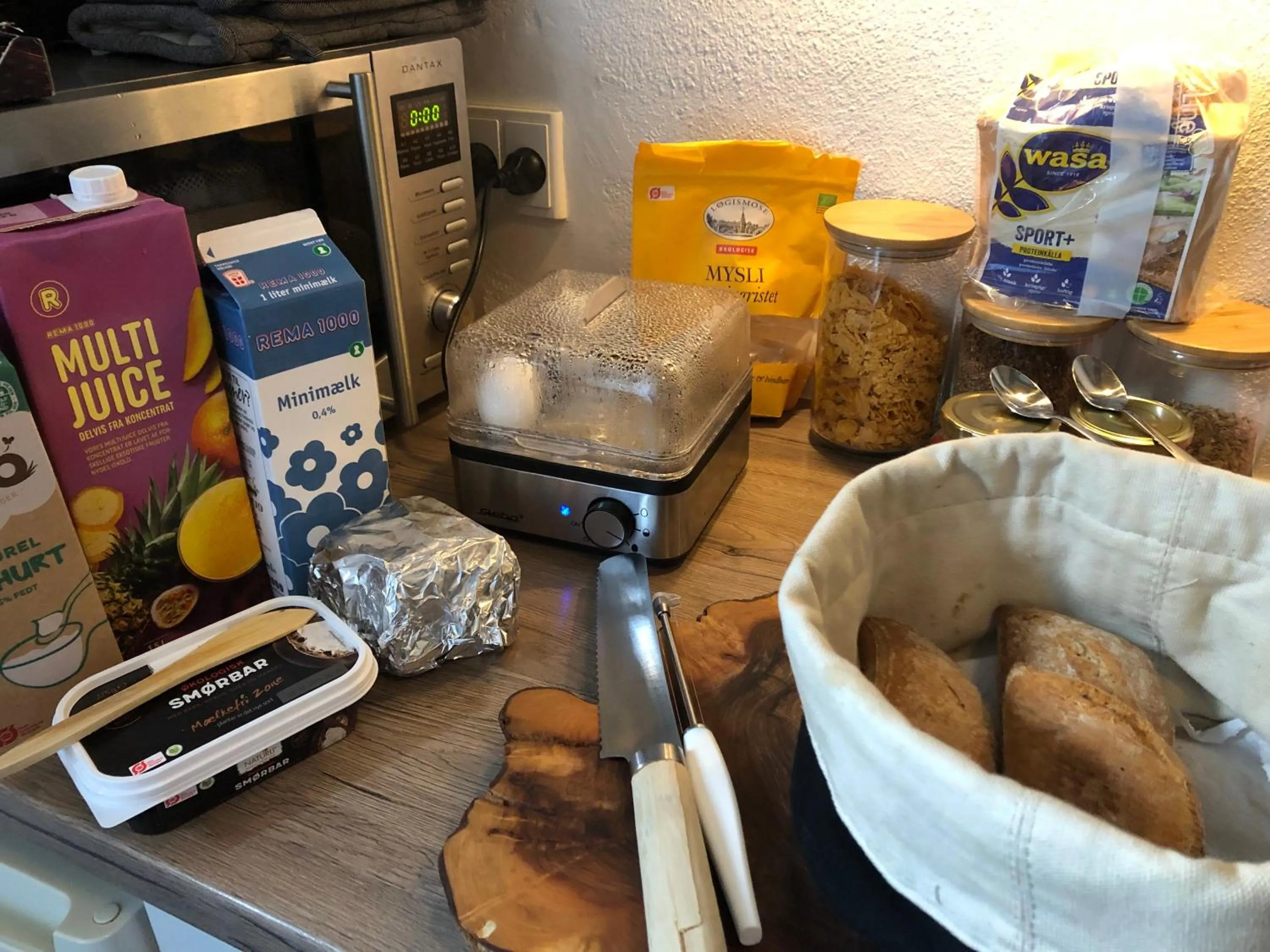 Buffet breakfast in Helts B&B - Helts Guesthouse