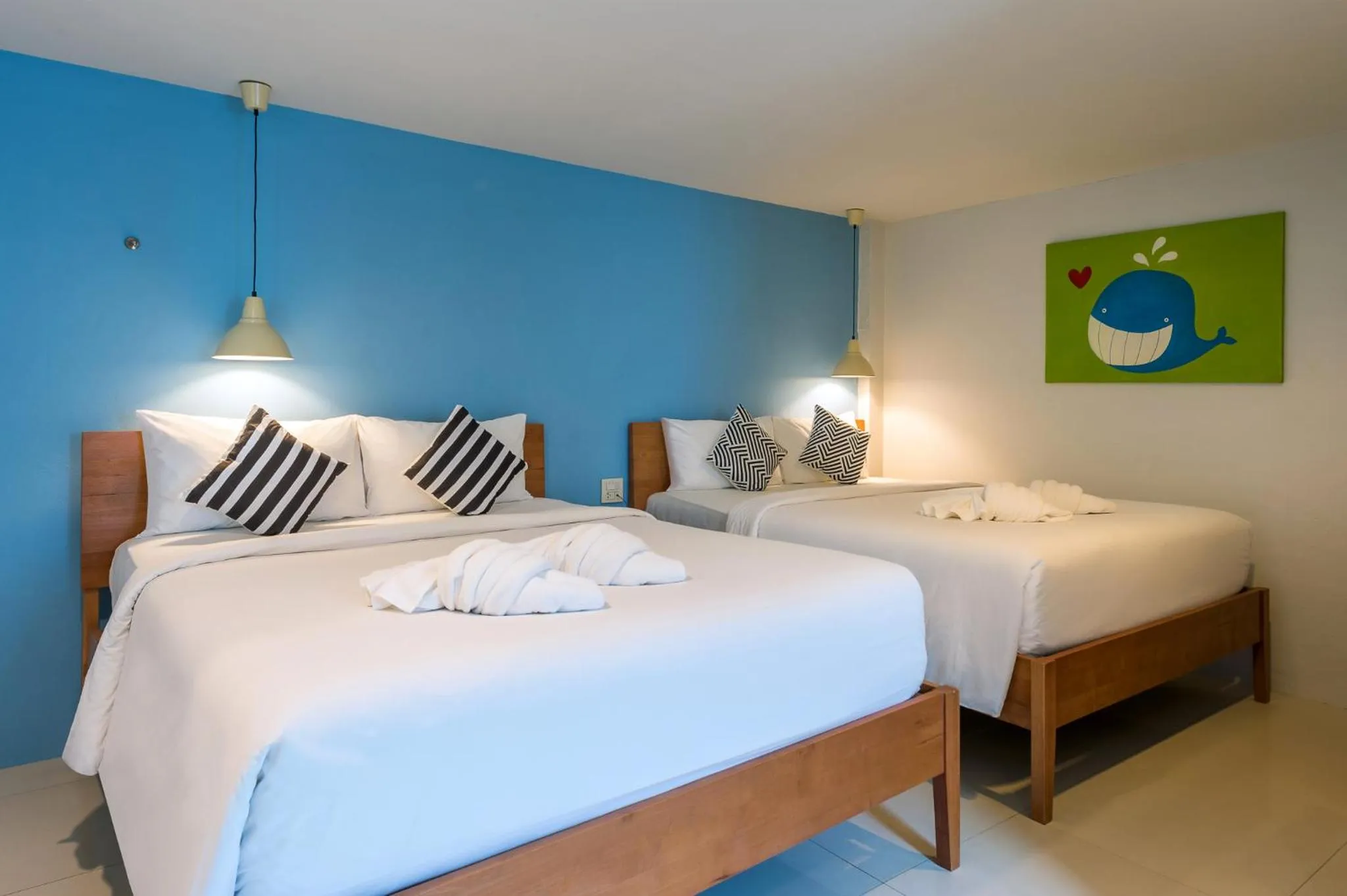 Bed in Tiya House Rooms & Cafe