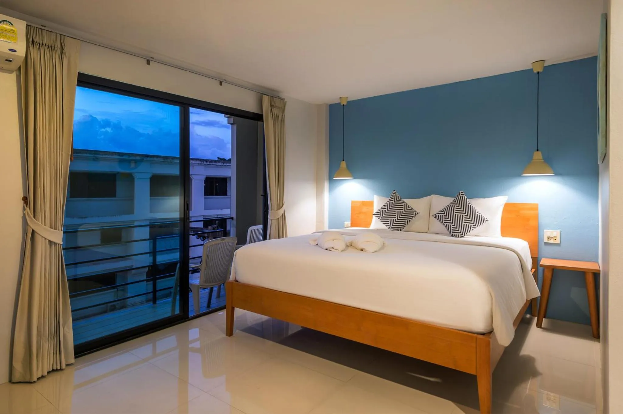 Balcony/Terrace, Bed in Tiya House Rooms & Cafe