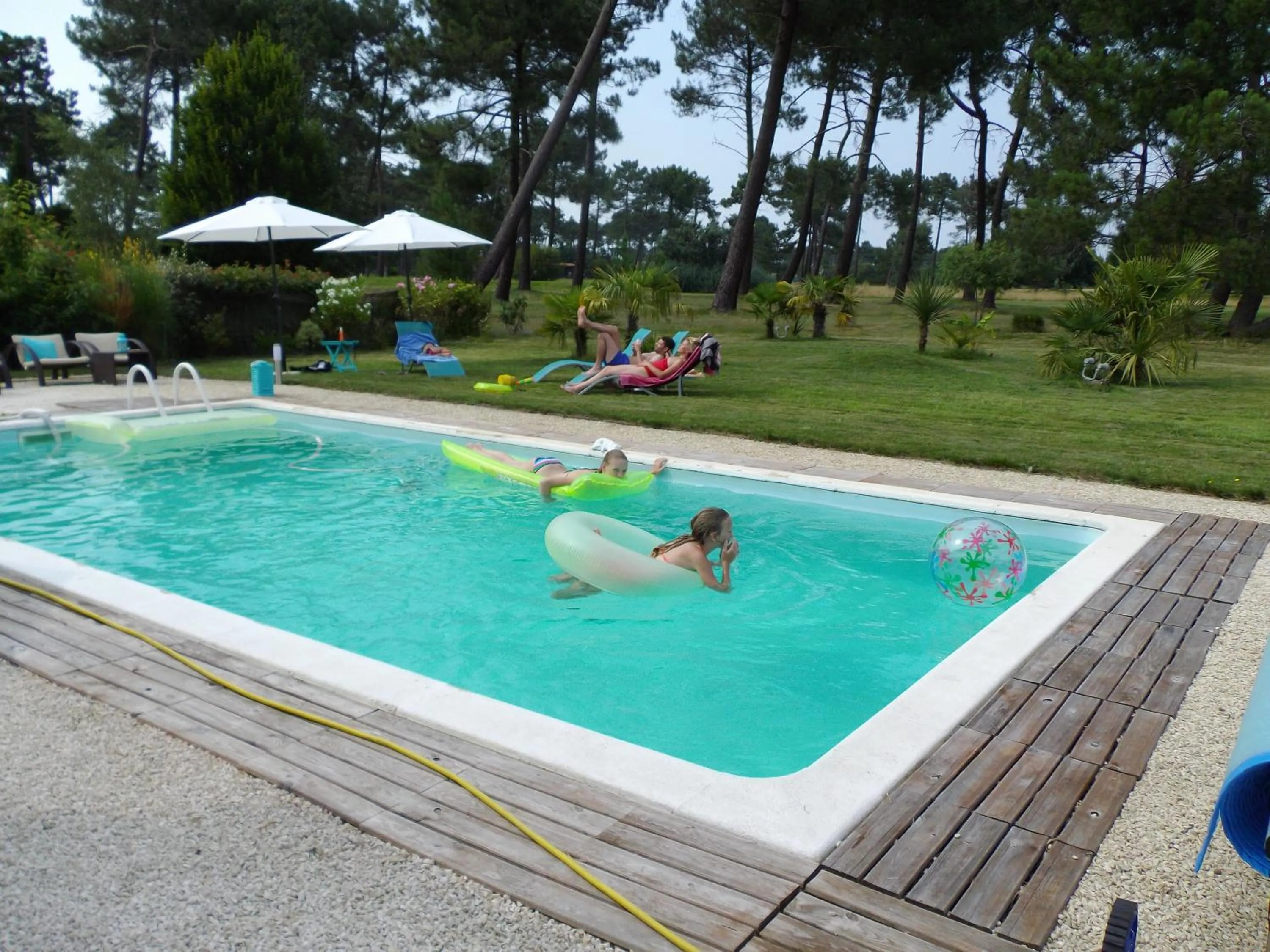 Pool view in Villa Saint Barth