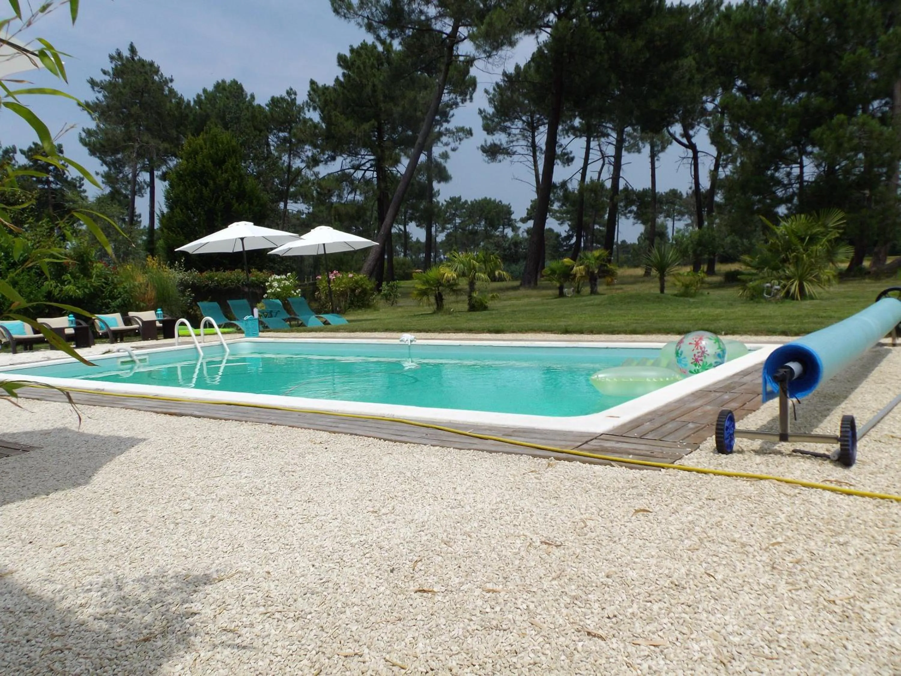 Pool view in Villa Saint Barth