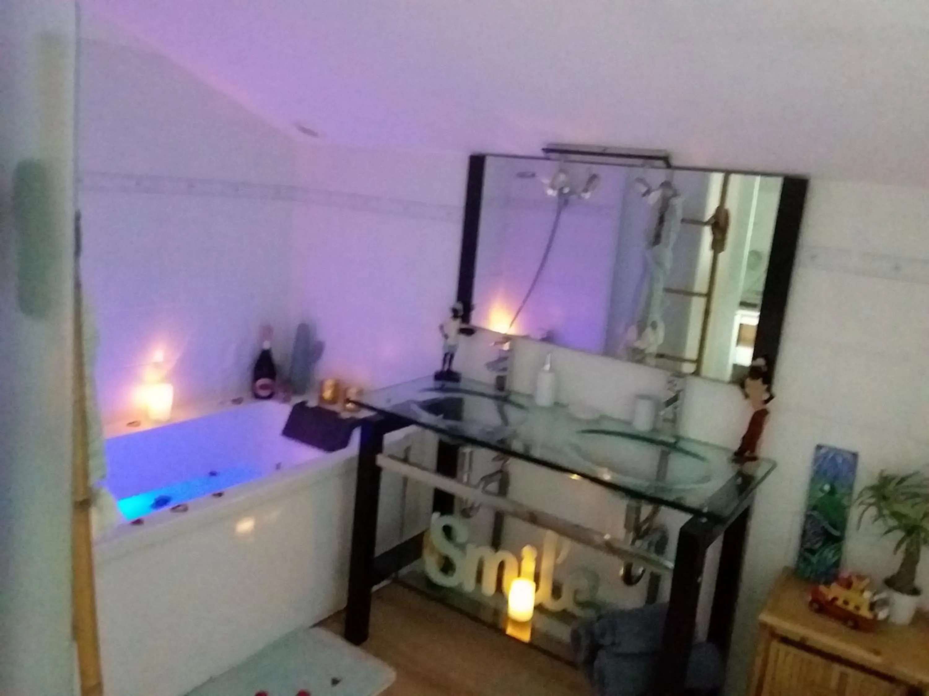 Bed in Villa Saint Barth