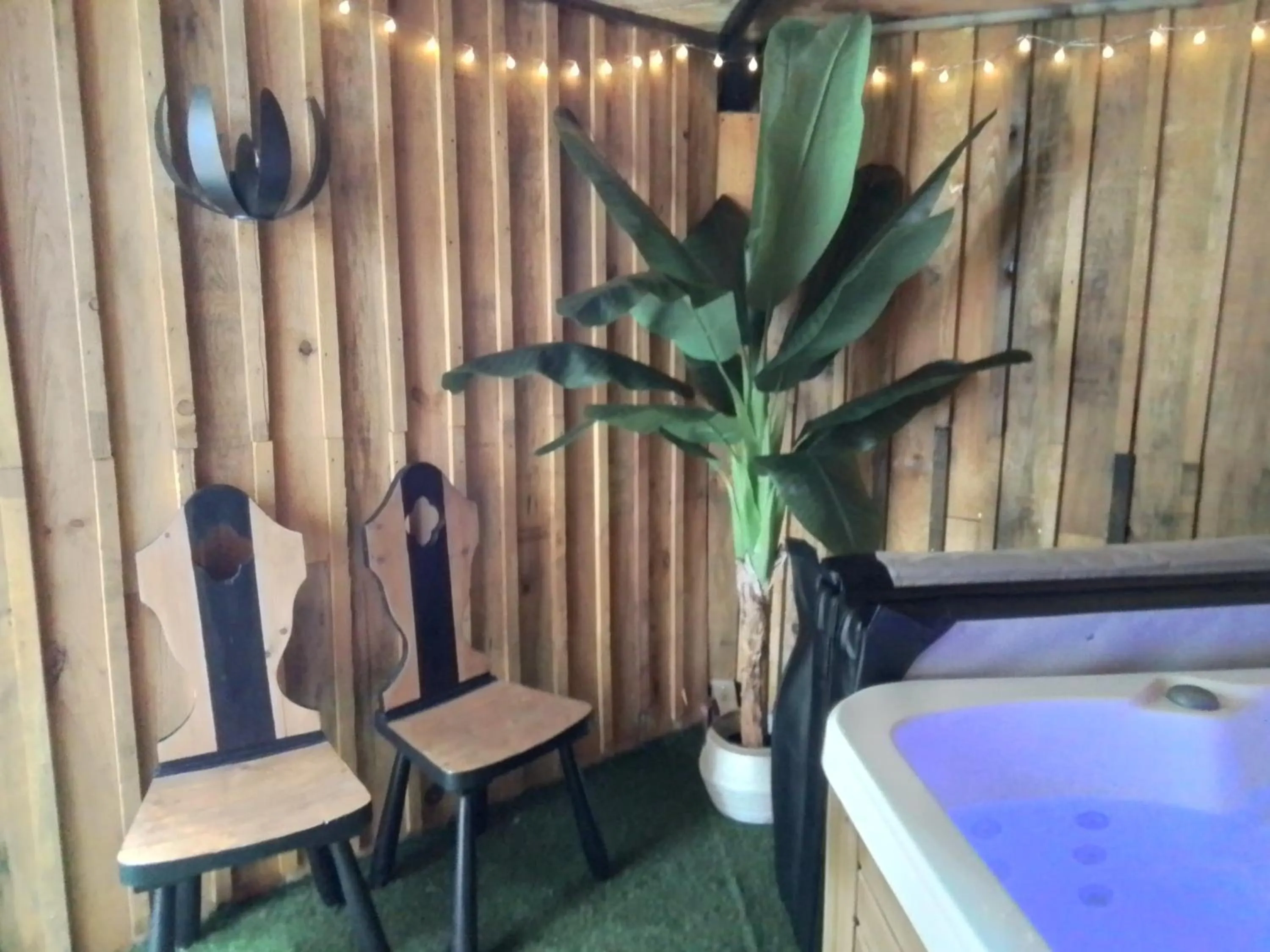 Bed in Villa Saint Barth