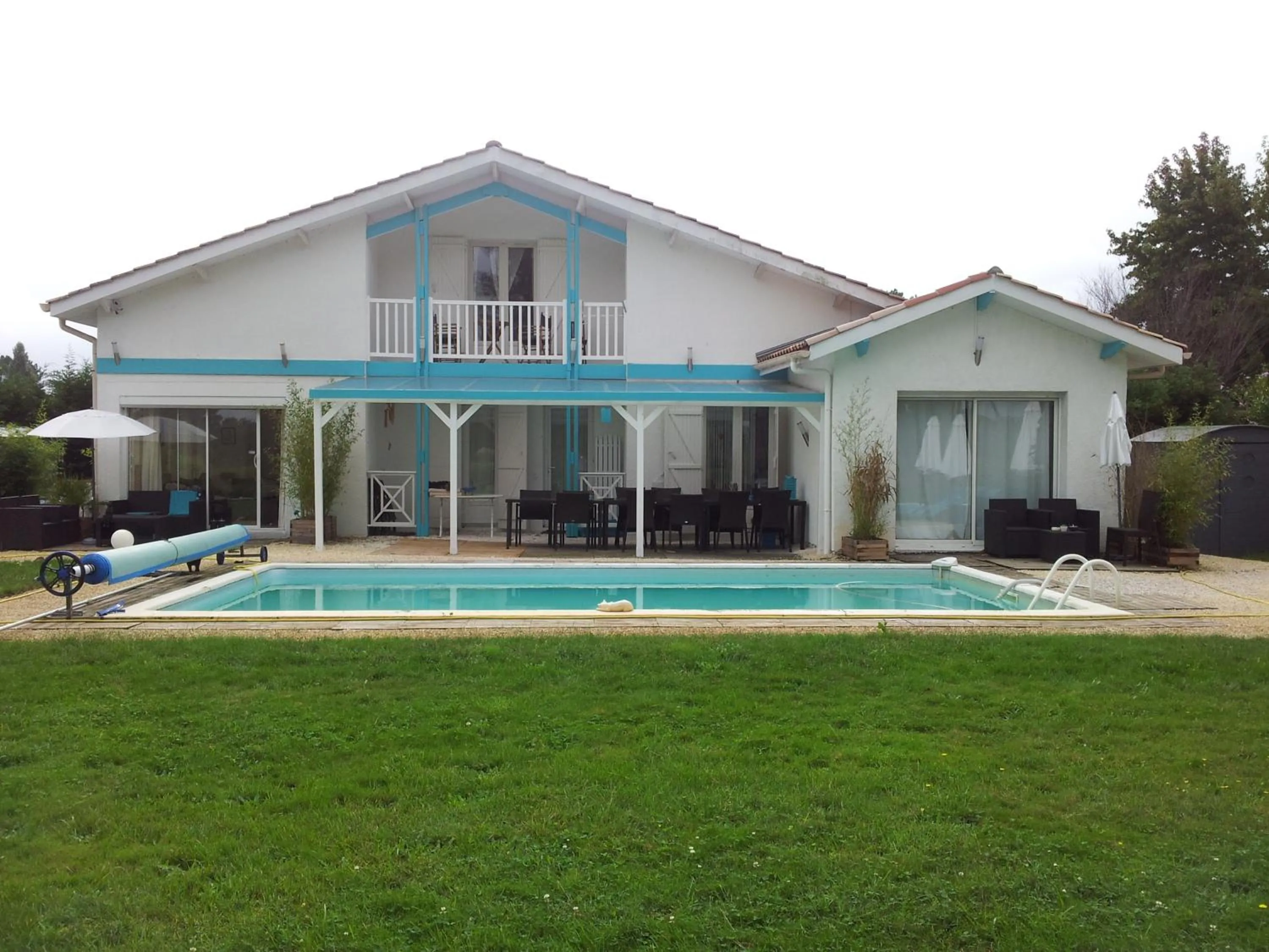Pool view in Villa Saint Barth