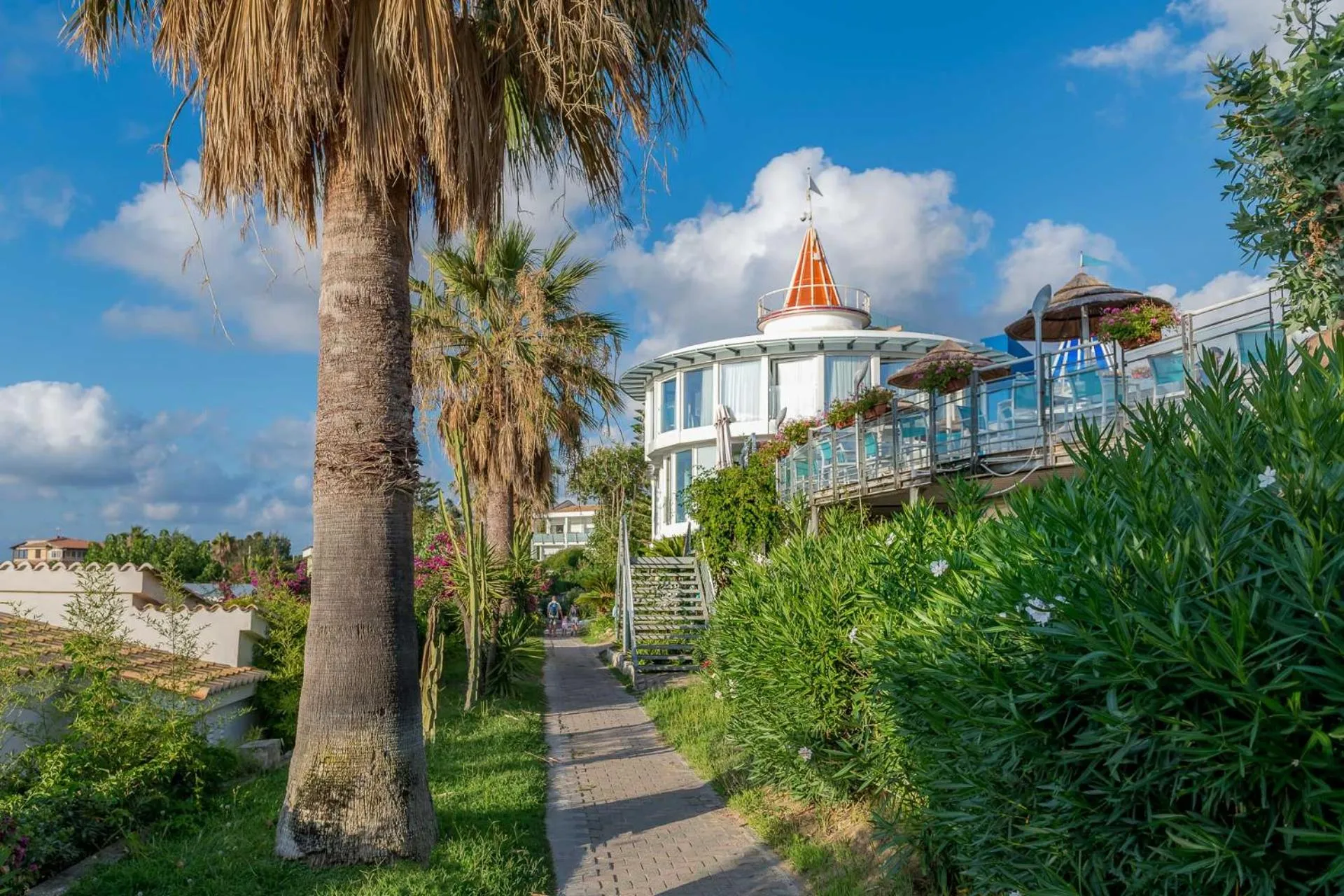 Property building in Hotel Villaggio Stromboli