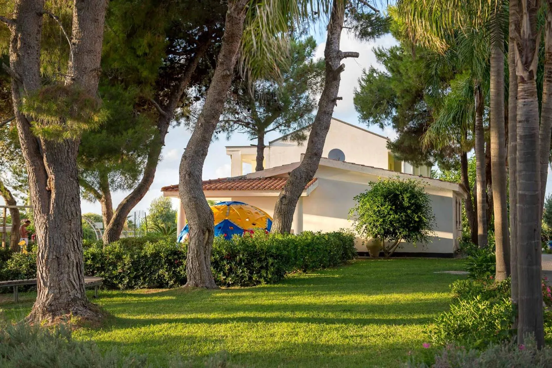 Garden in Hotel Villaggio Stromboli