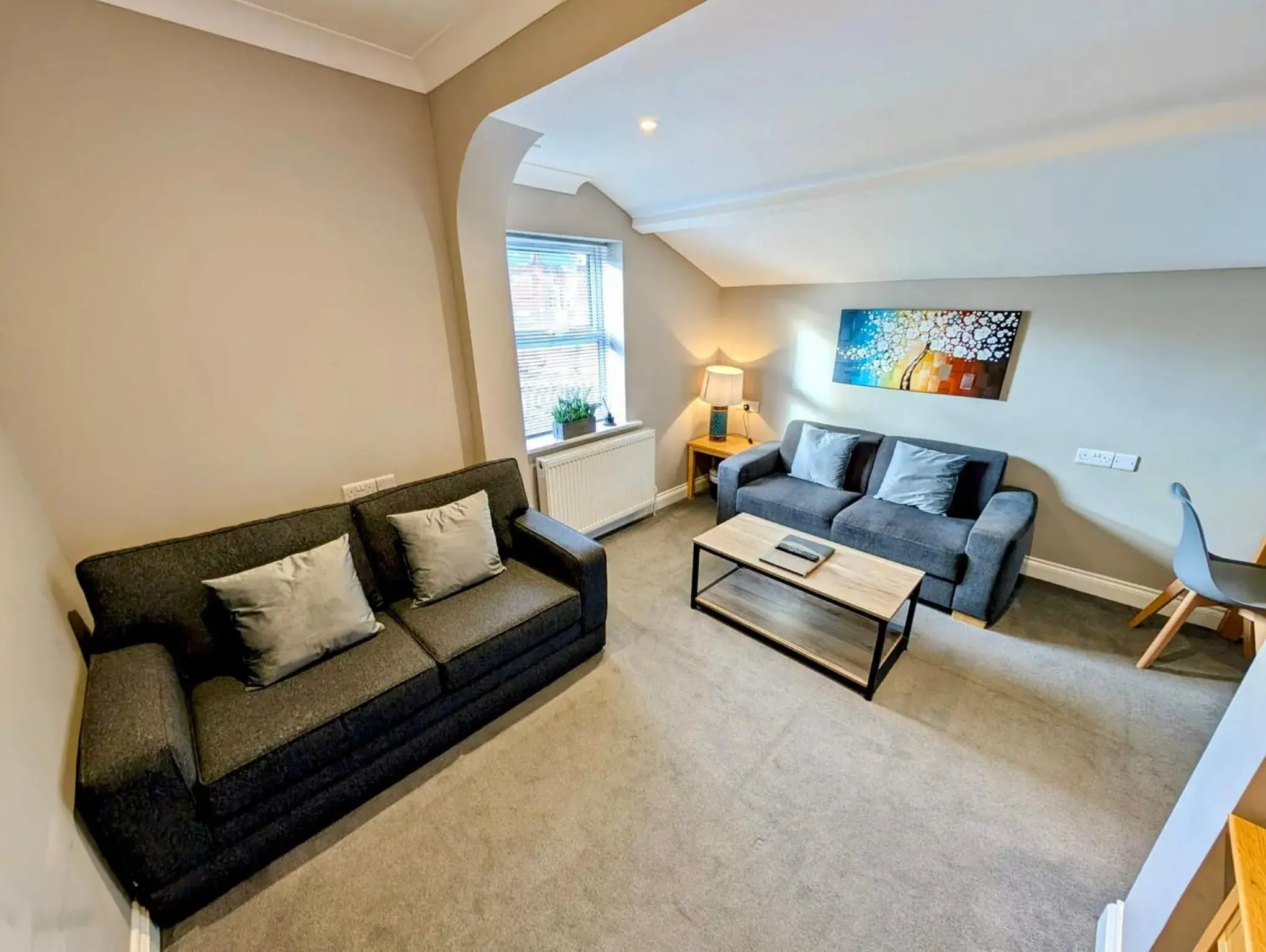 Living room in Peartree Serviced Apartments Living room in Peartree Serviced Apartments