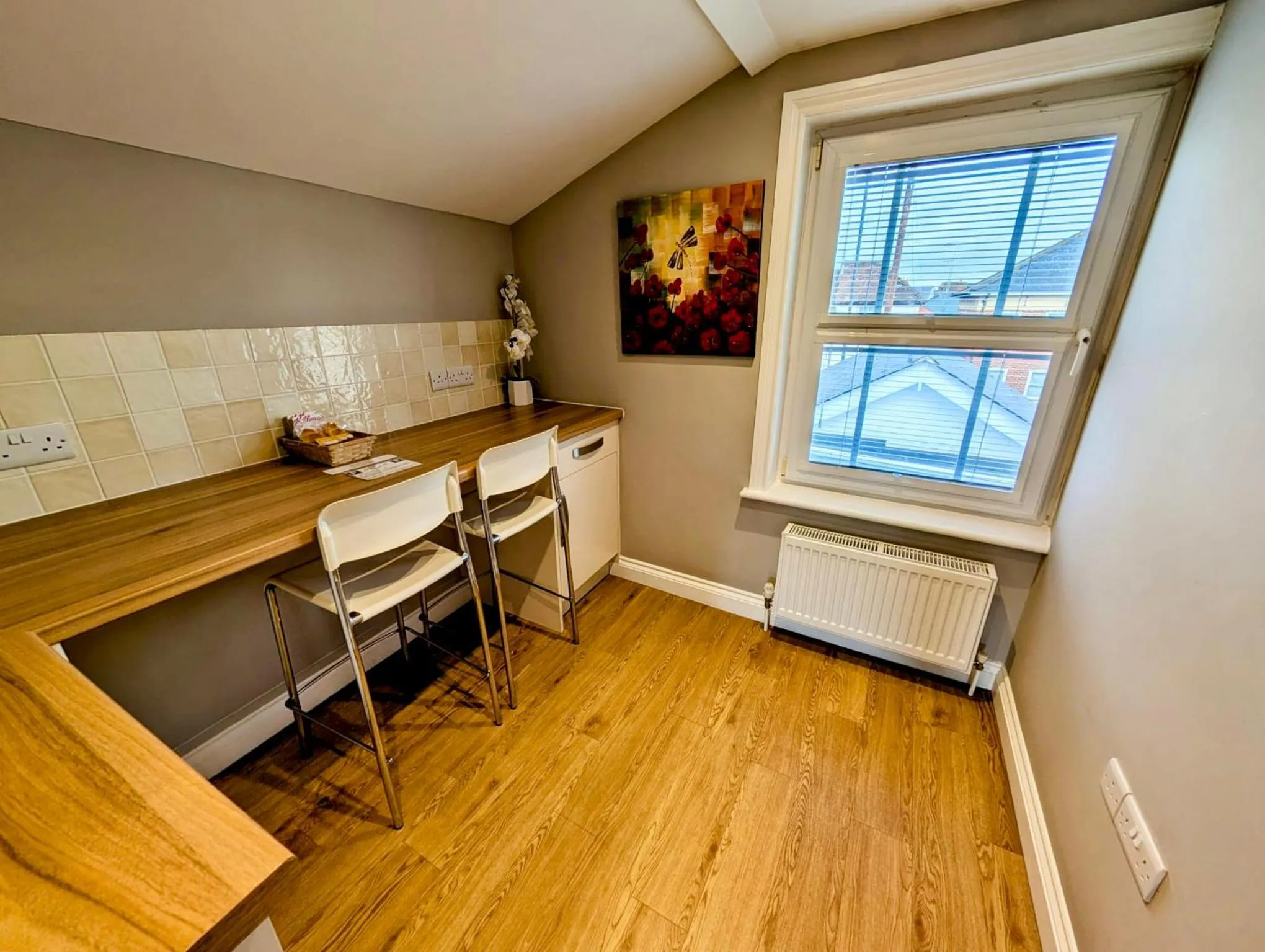 Dinner in Peartree Serviced Apartments