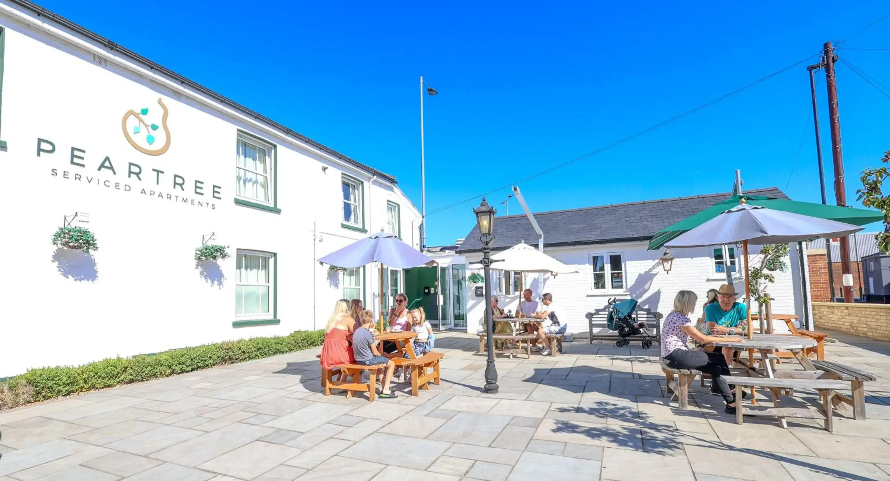 Property building in Peartree Serviced Apartments Property building in Peartree Serviced Apartments