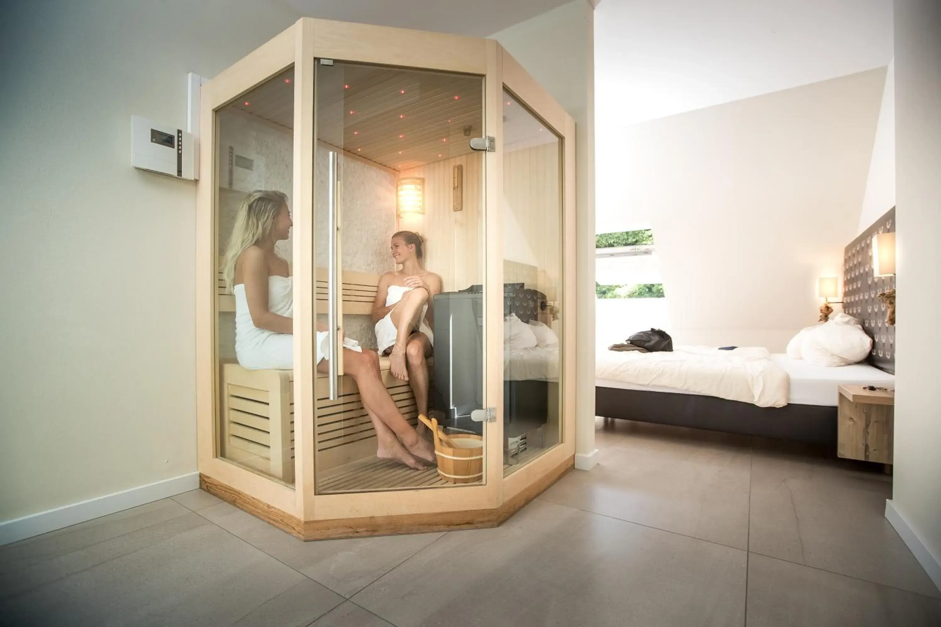 Junior Suite with Sauna in Landhotel Weihermühle Junior Suite with Sauna in Landhotel Weihermühle