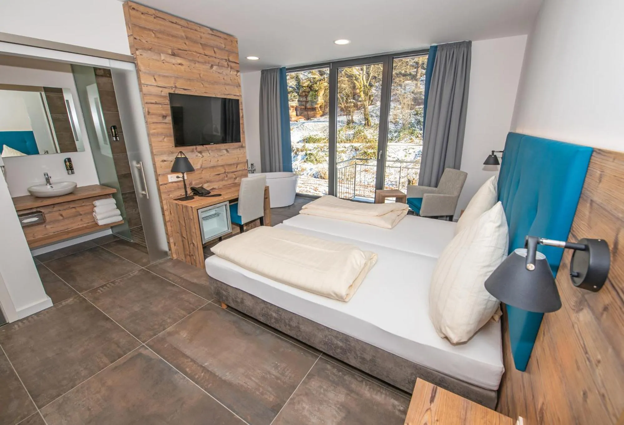 Staff, Bed in Landhotel Weihermühle