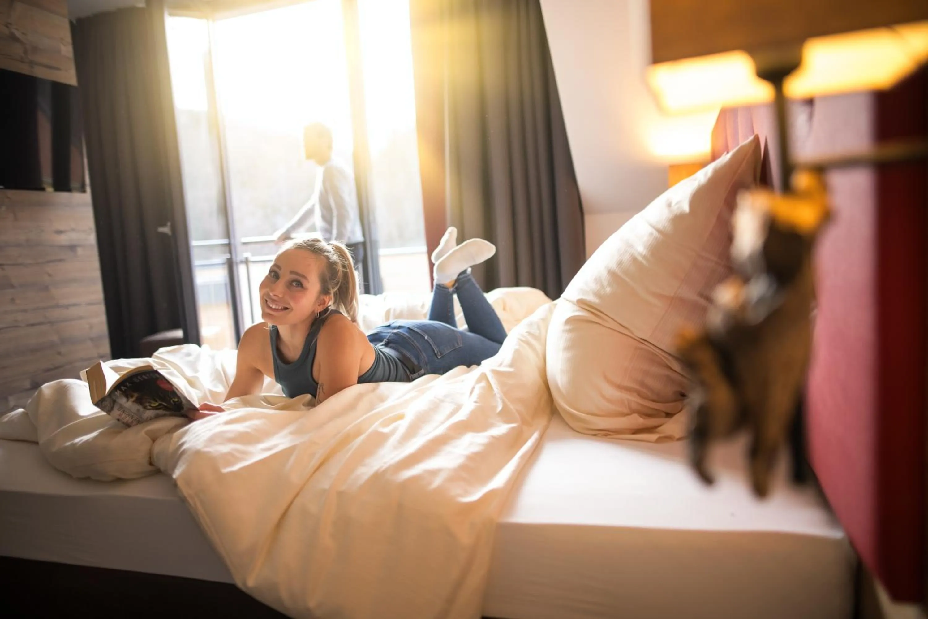 Photo of the whole room, Bed in Landhotel Weihermühle