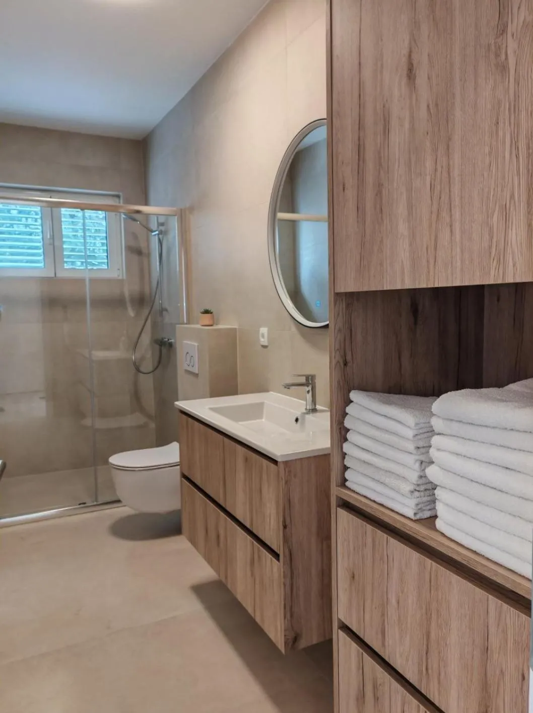 Shower in Apartman Noni Biograd na Moru
