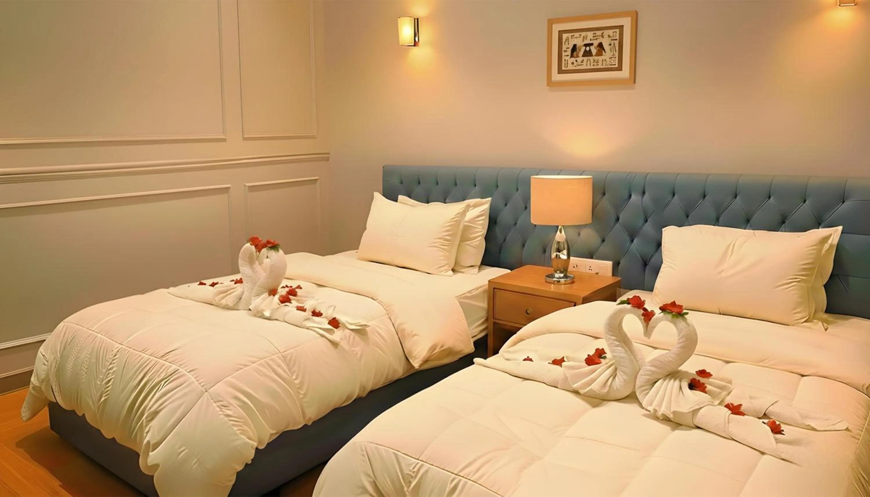 Deluxe Double or Twin Room with Balcony in Mirage pyramids view hotel