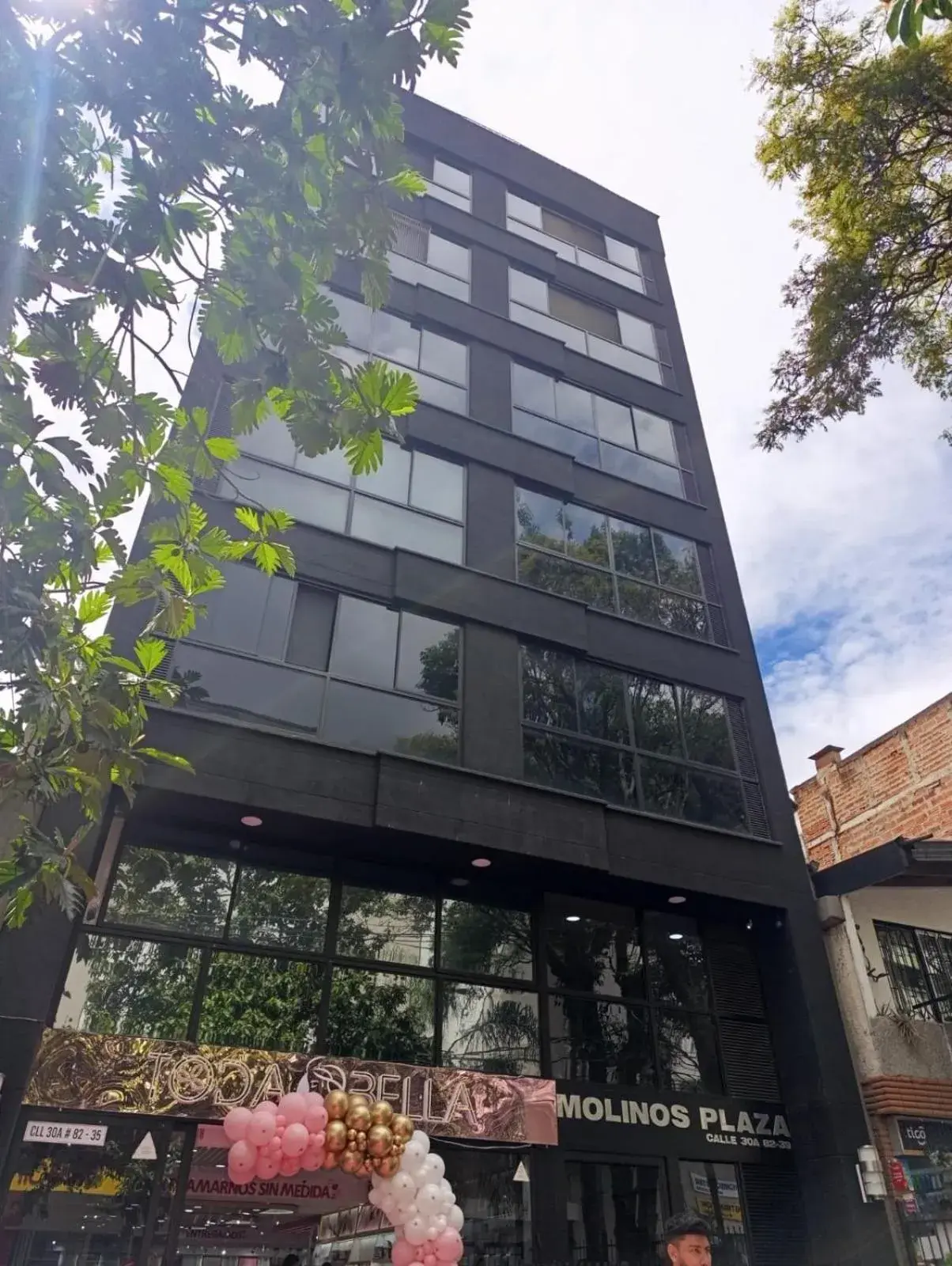 Facade/entrance in Hotel Molinos Plaza Facade/entrance in Hotel Molinos Plaza