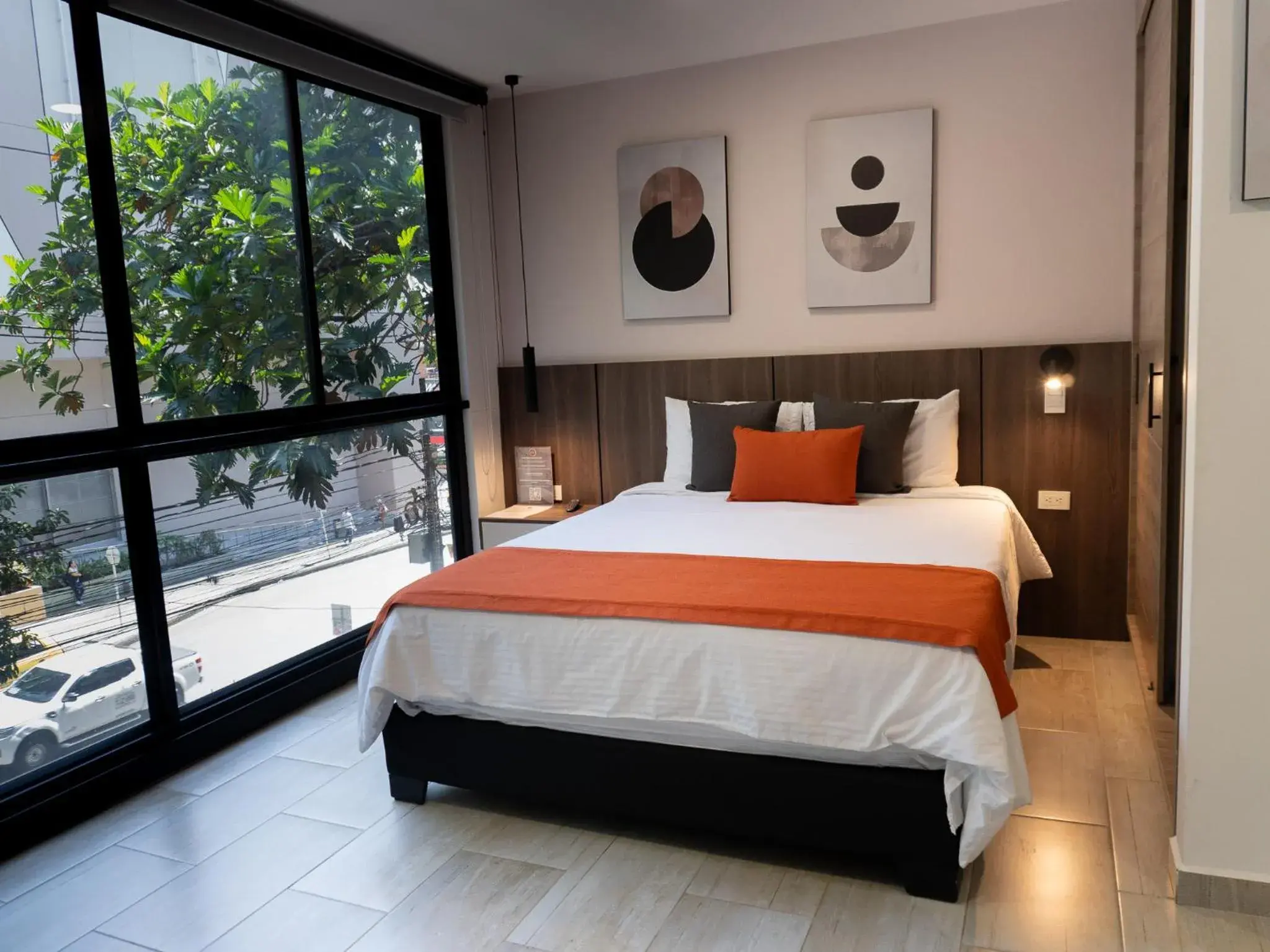 Bed in Hotel Molinos Plaza Bed in Hotel Molinos Plaza