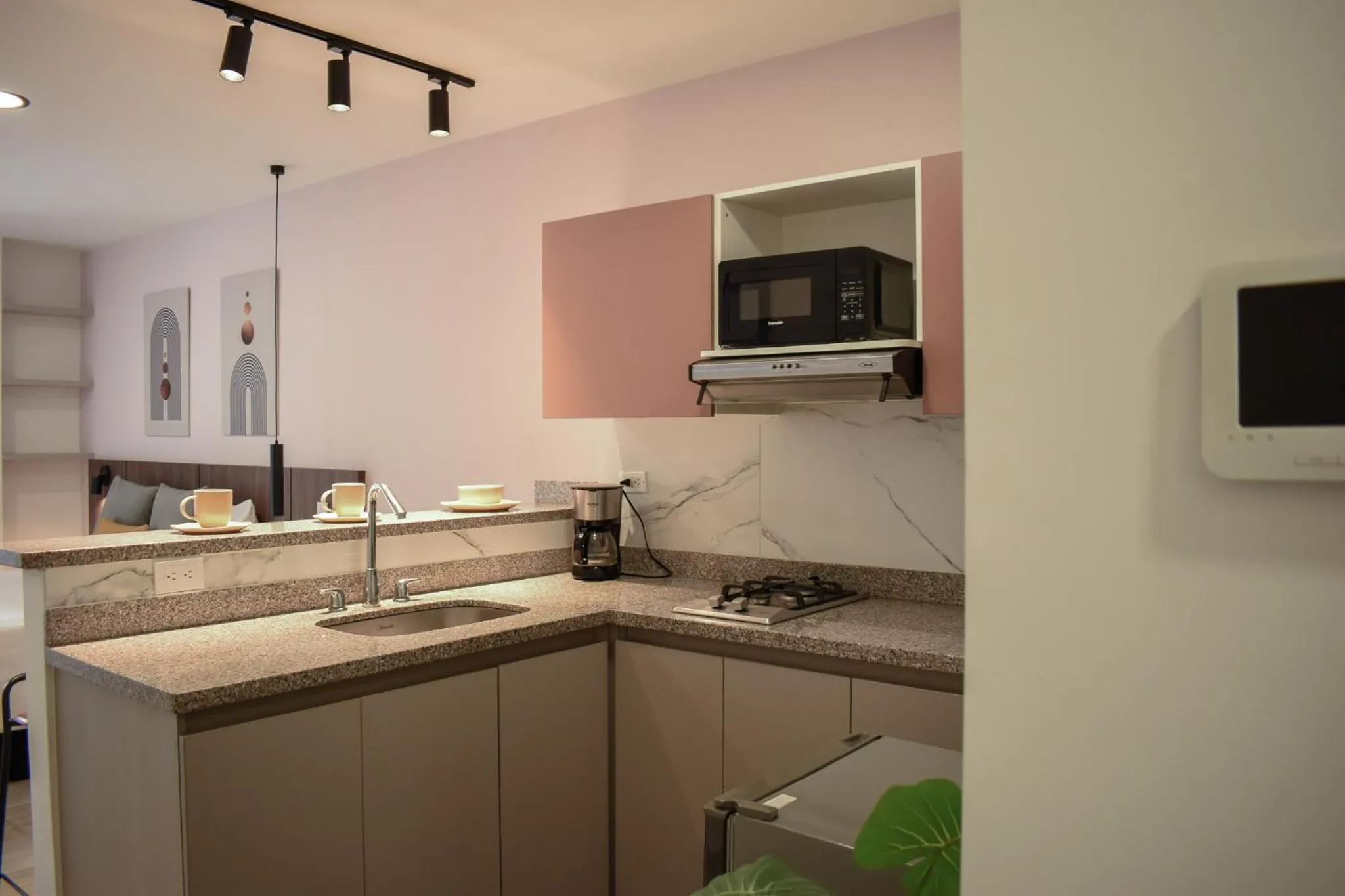 Kitchen or kitchenette in Hotel Molinos by Growing Group