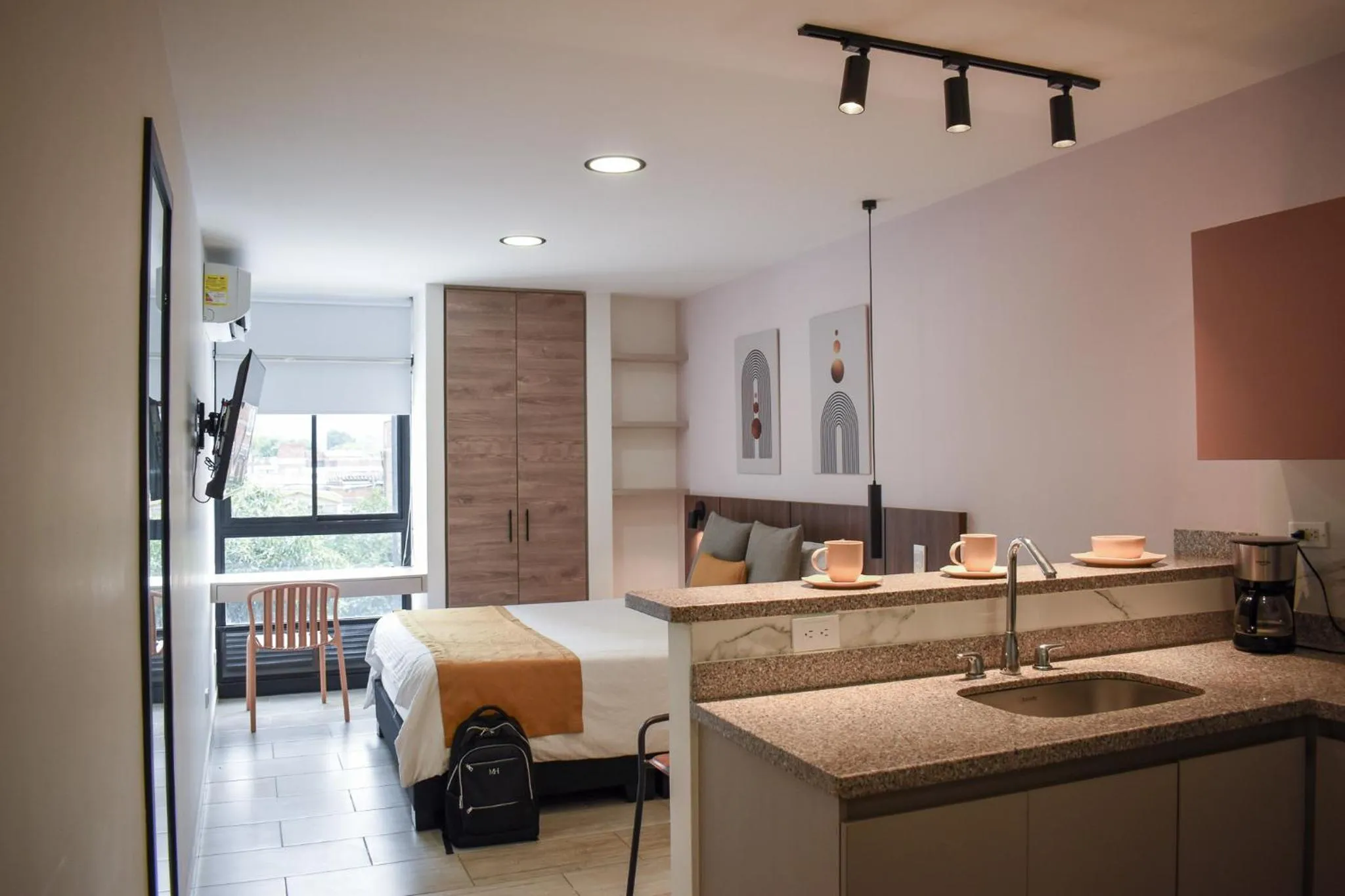 Kitchen or kitchenette in Hotel Molinos by Growing Group