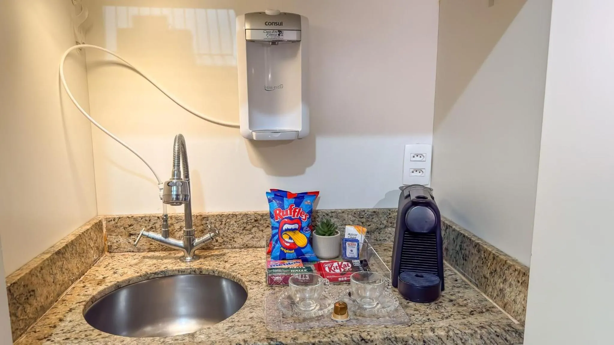 Kitchen or kitchenette in Hotel em Perdizes - FLAT404 - By TorresGuest