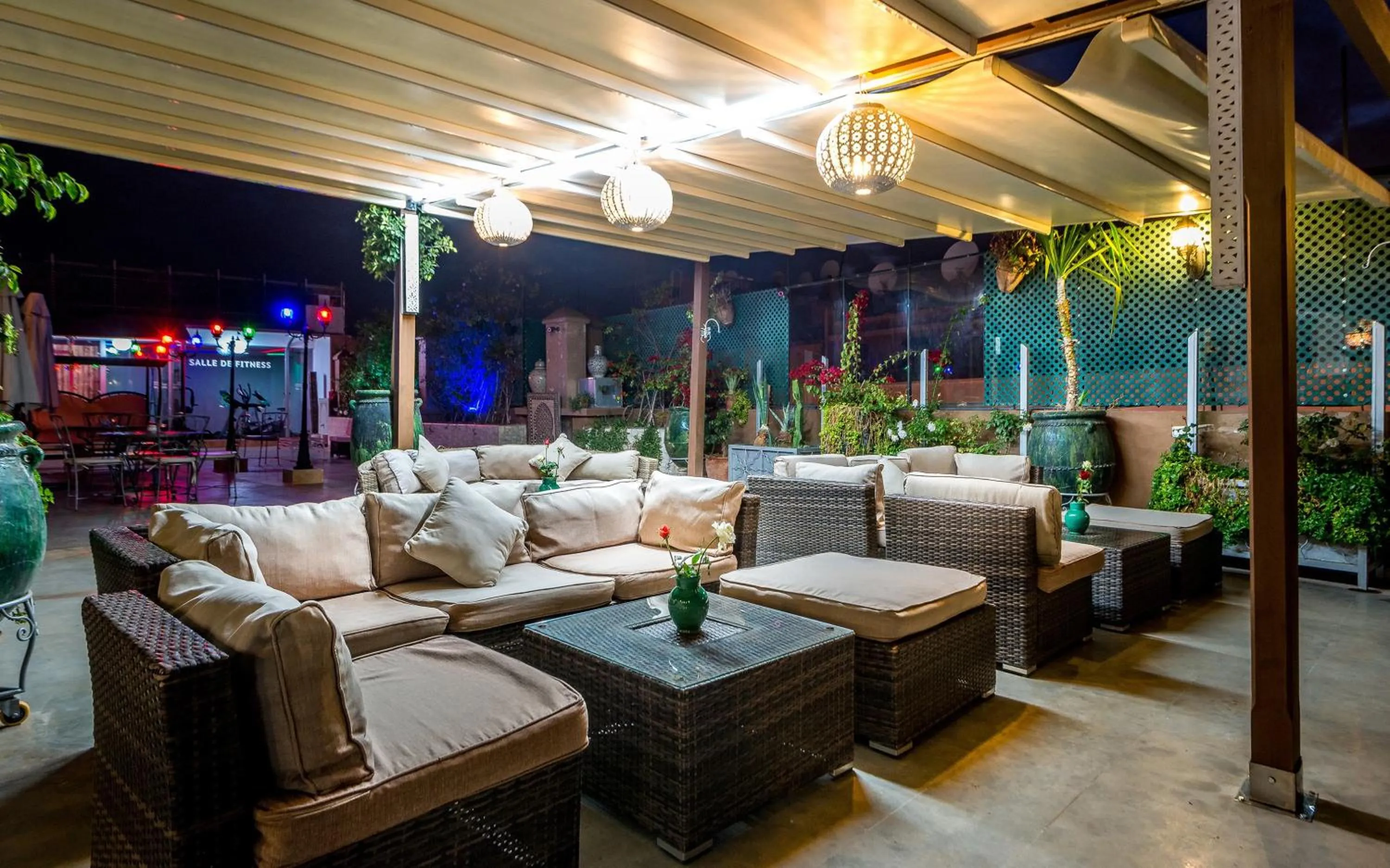 Balcony/Terrace in Hotel & Ryad Art Place Marrakech