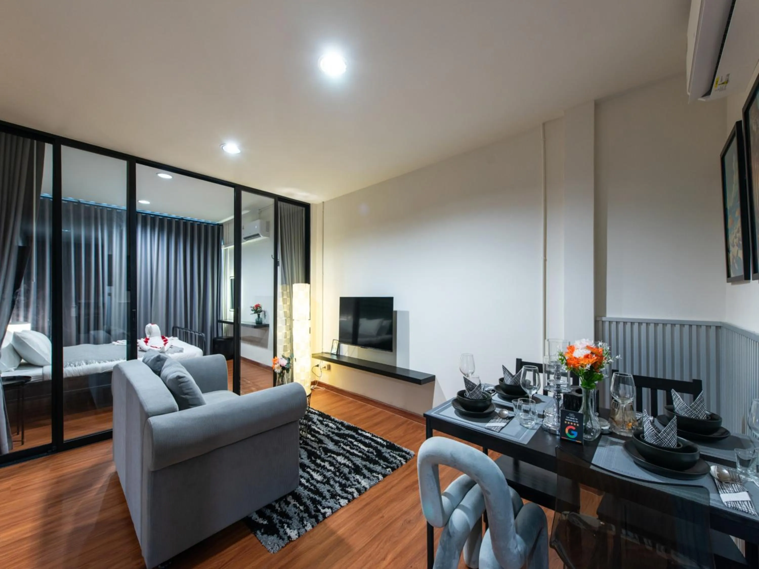 Living room in The City Yaowarat