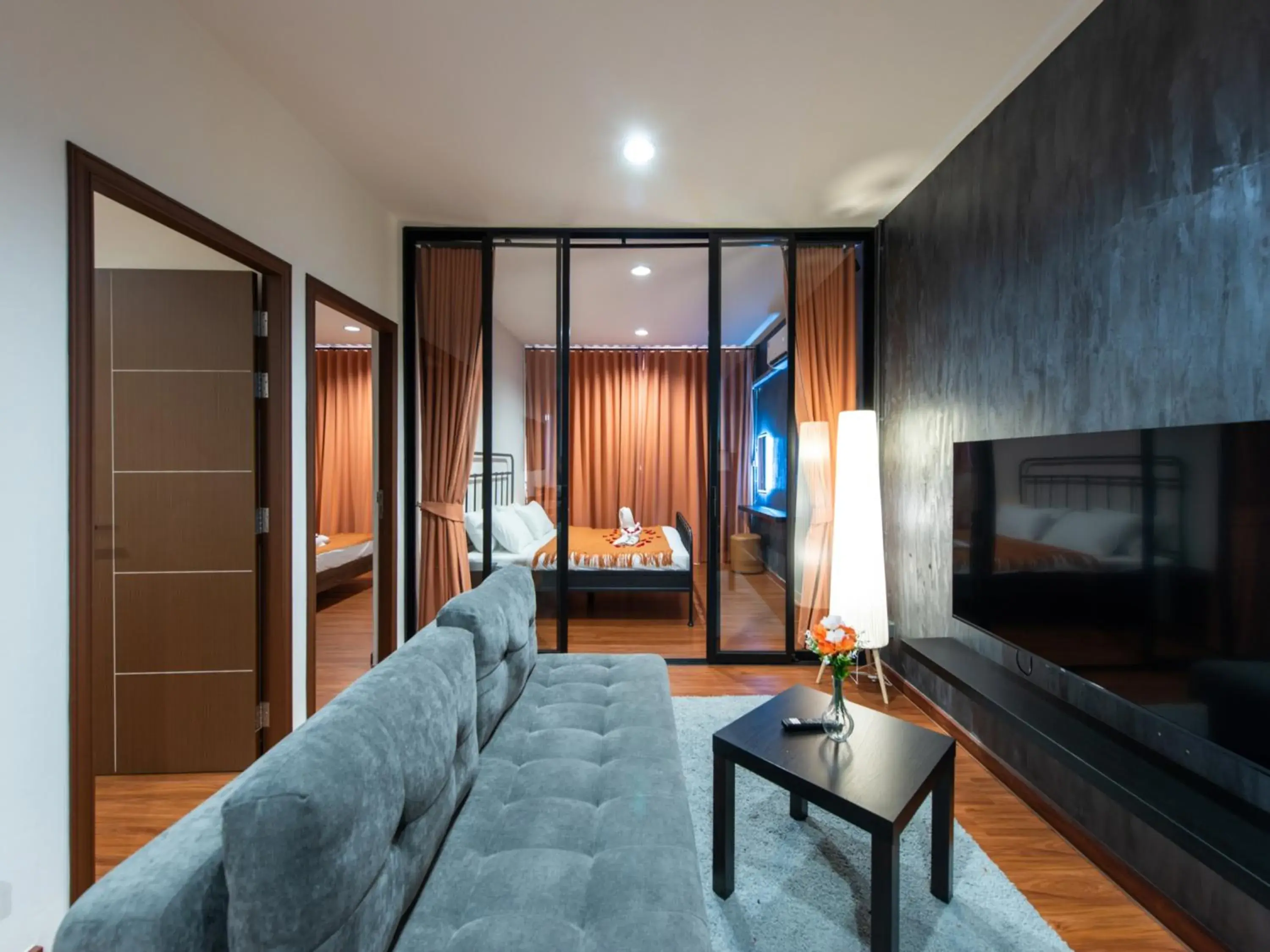 Living room in The City Yaowarat Living room in The City Yaowarat