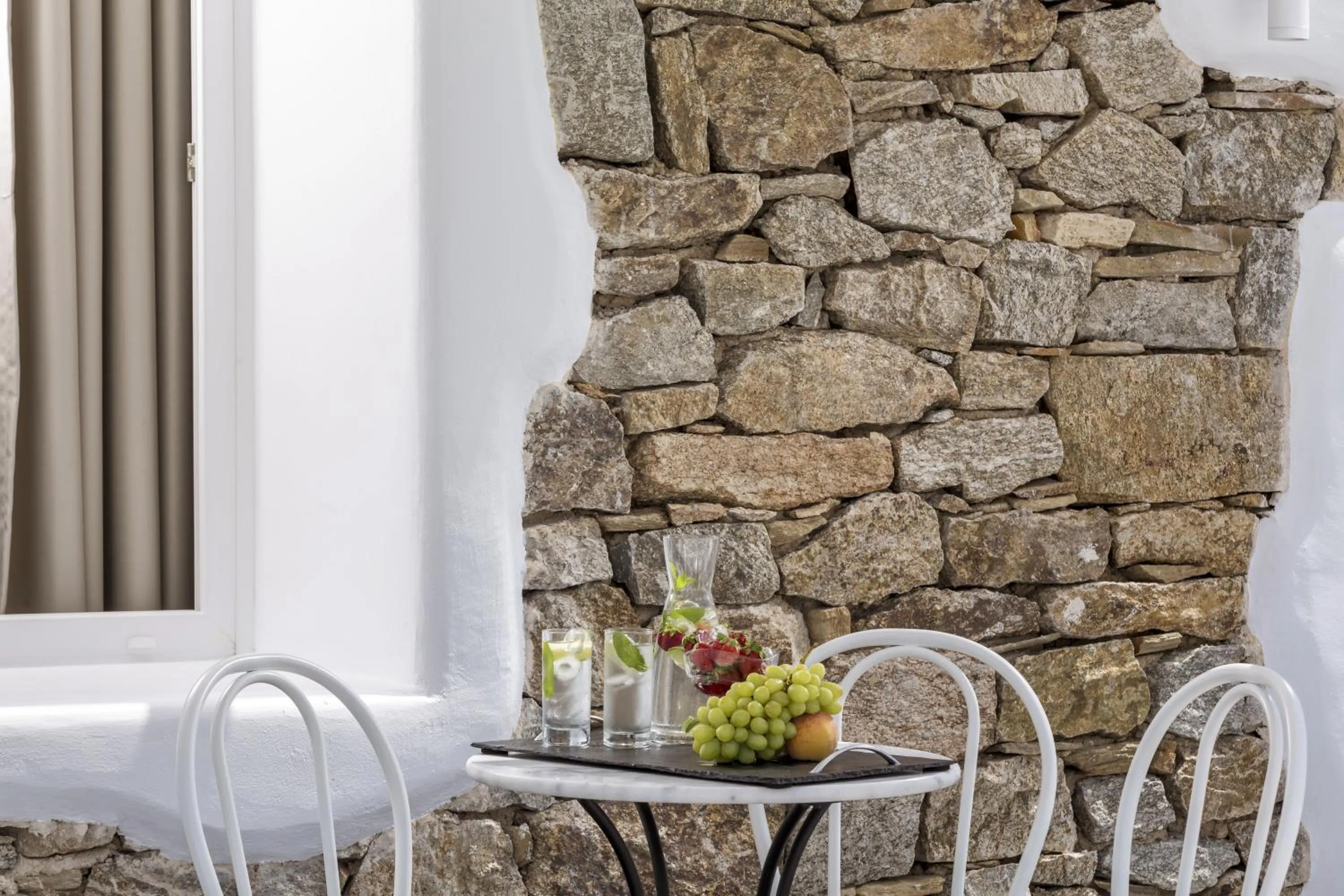 Balcony/Terrace in Colours of Mykonos Luxury Residences & Suites