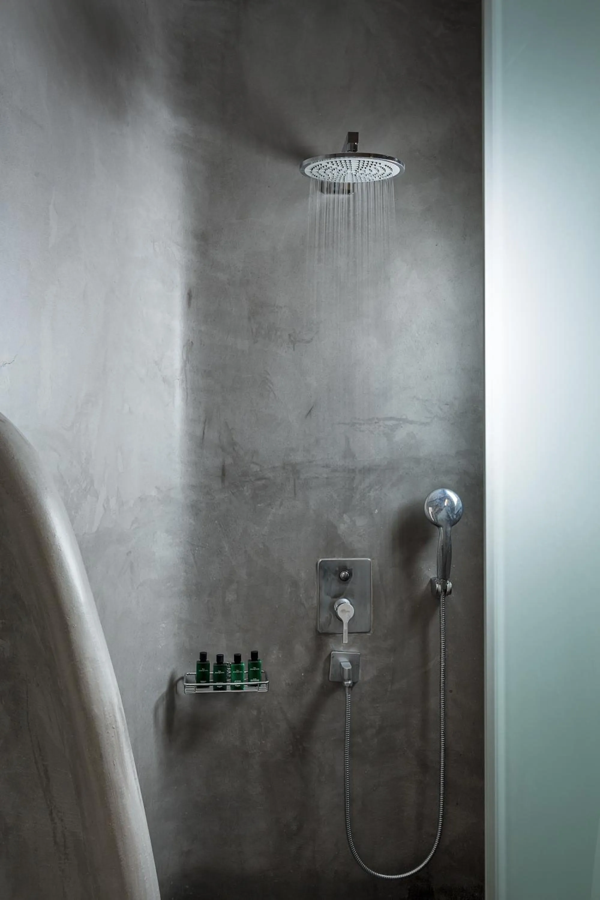 Shower in Colours of Mykonos Luxury Residences & Suites