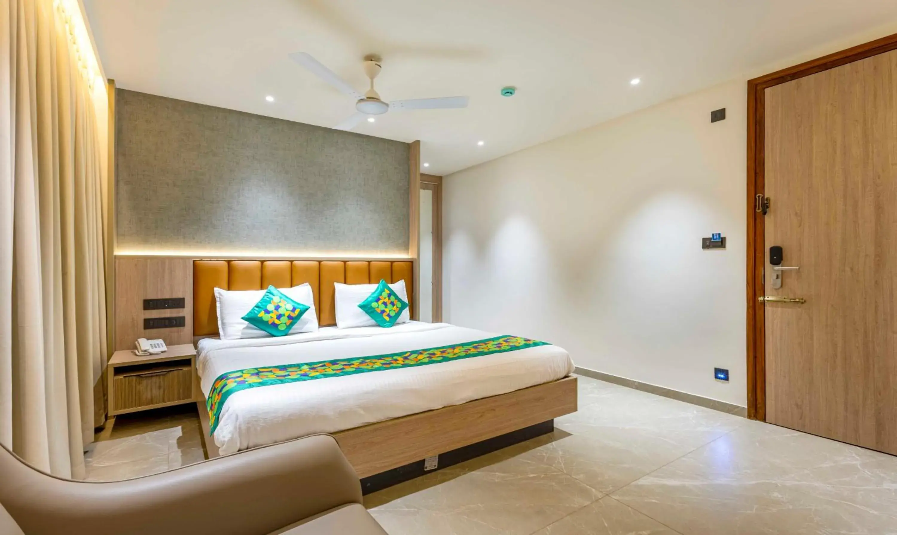 Deluxe Room - single occupancy in Treebo Premium Lalitha, RK Beach Deluxe Room - single occupancy in Treebo Premium Lalitha, RK Beach