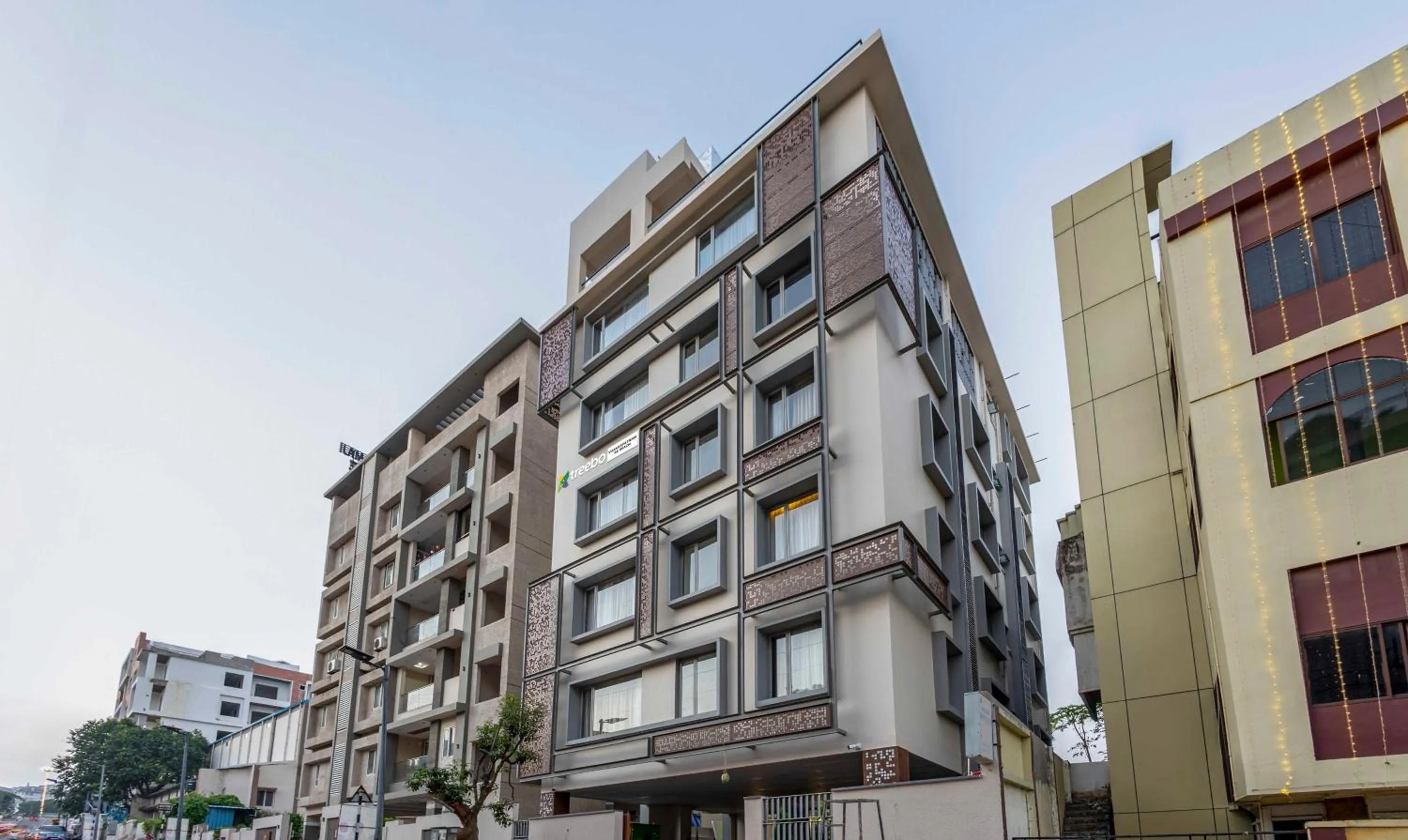 Property building in Treebo Premium Lalitha, RK Beach