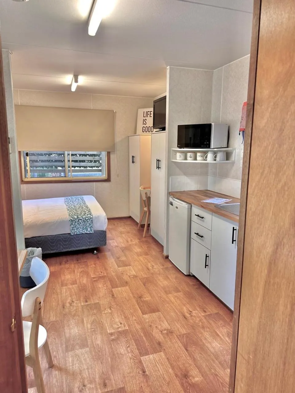 Bed in Kanasta Caravan Park