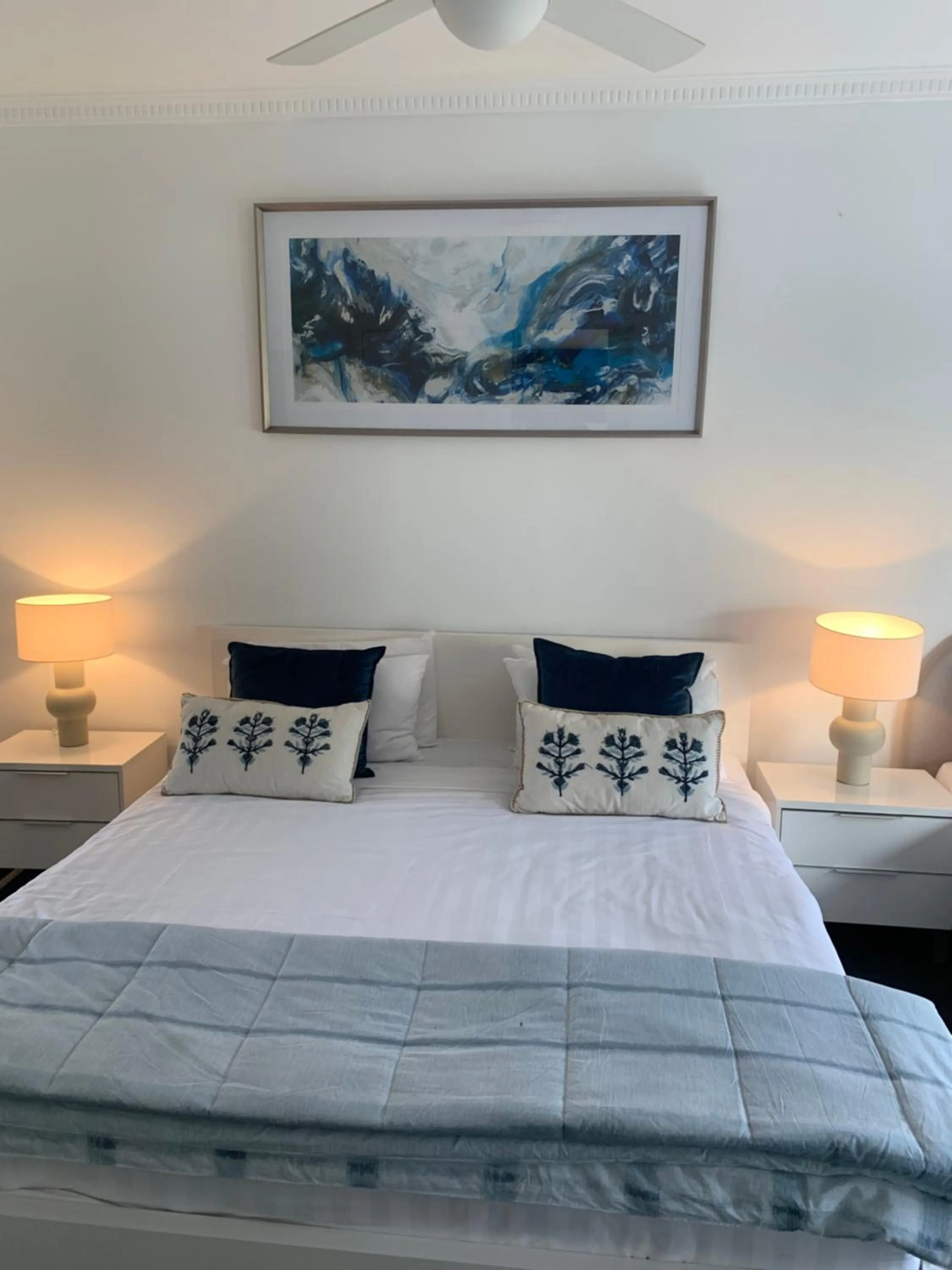 Bed in Kanasta Caravan Park