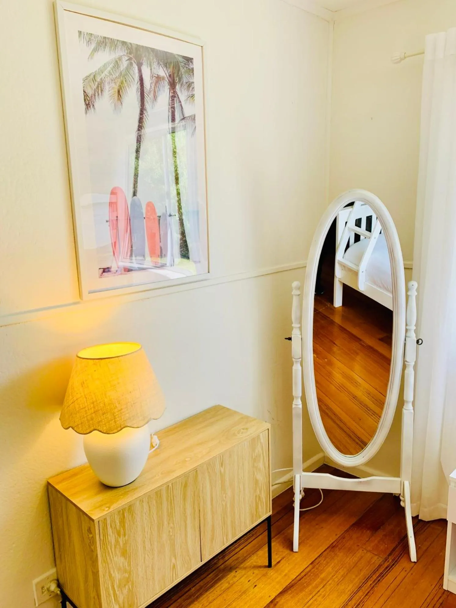 Bed in Kanasta Caravan Park