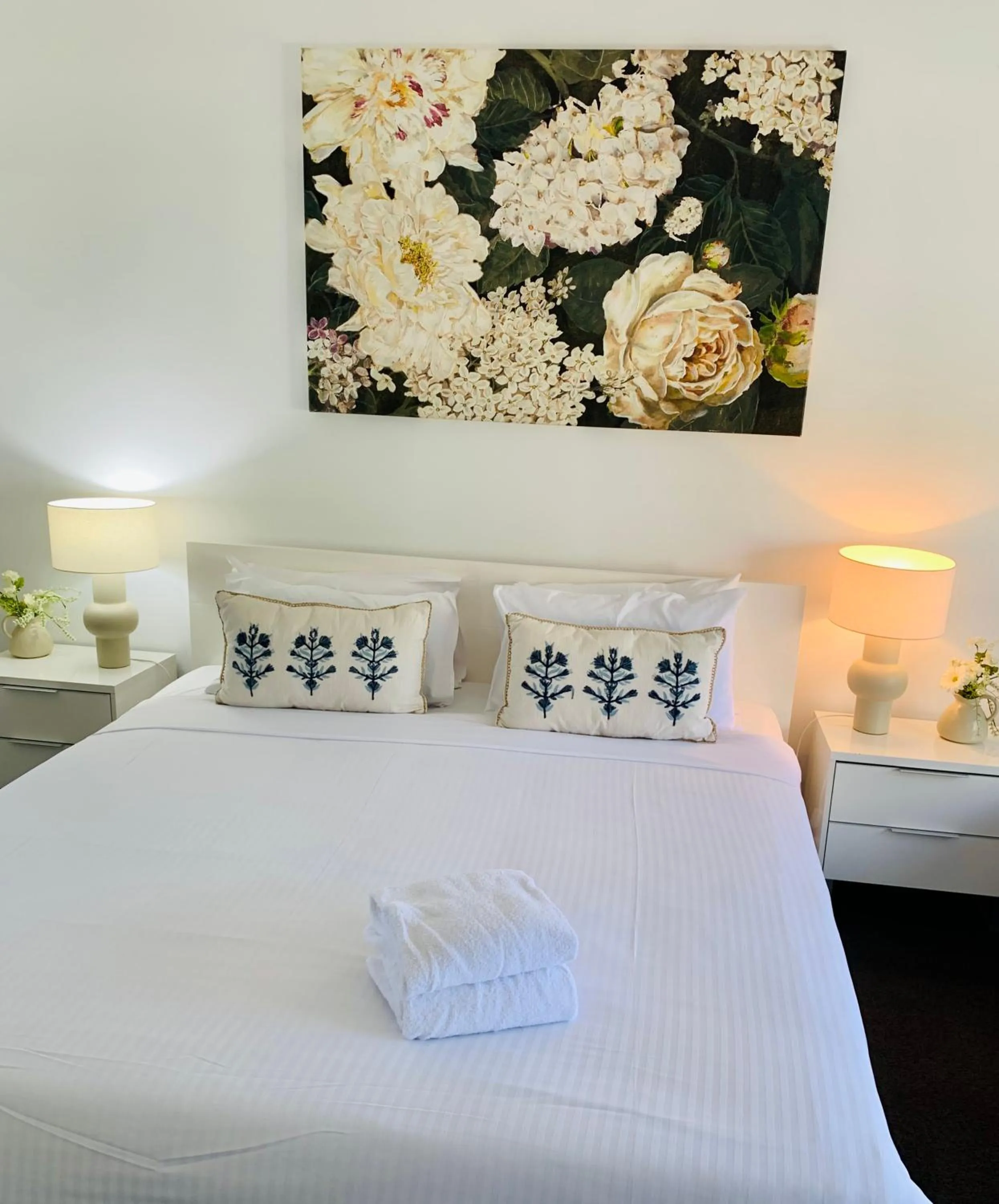 Bed in Kanasta Caravan Park