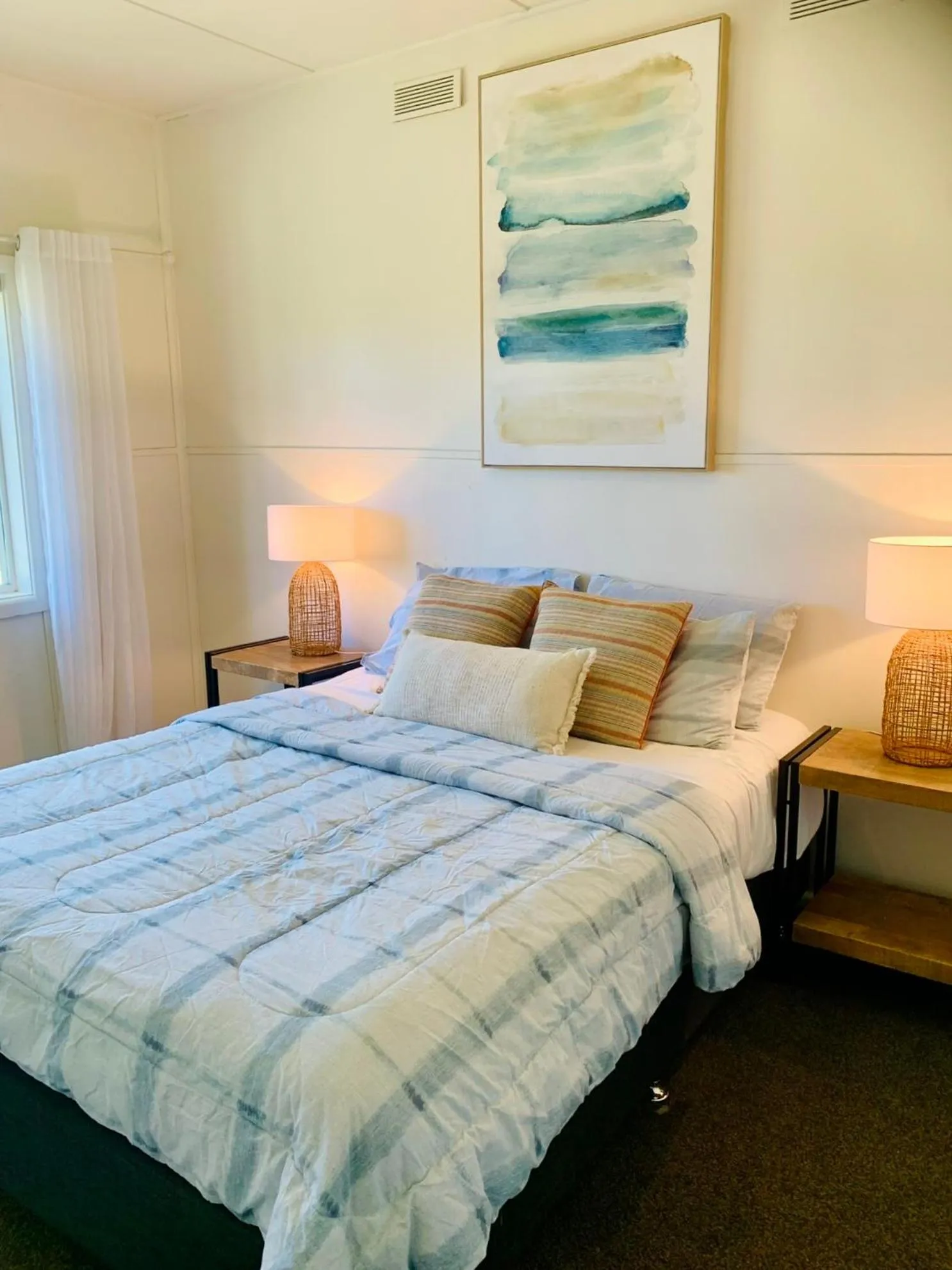 Bed in Kanasta Caravan Park