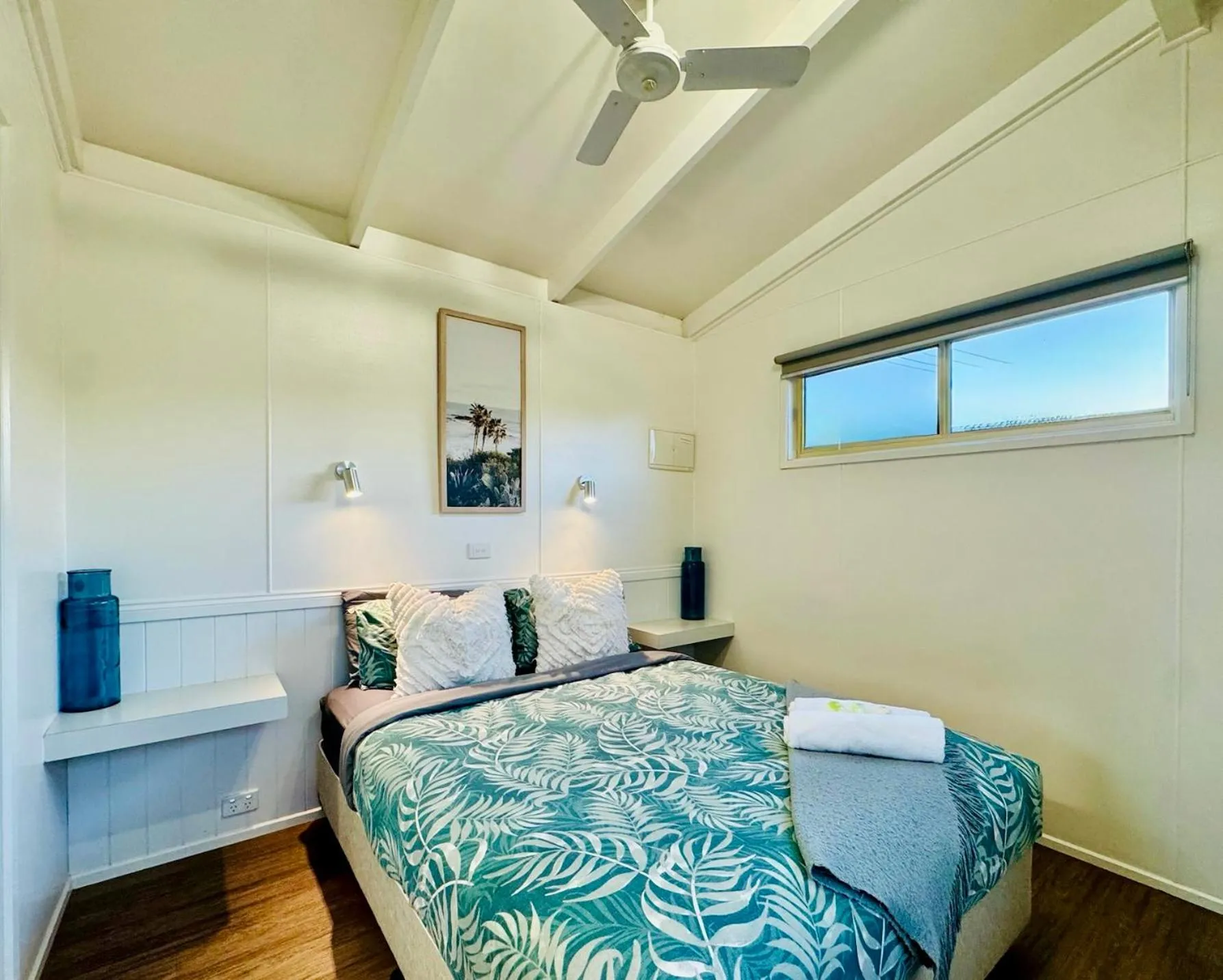 Bed in Kanasta Caravan Park