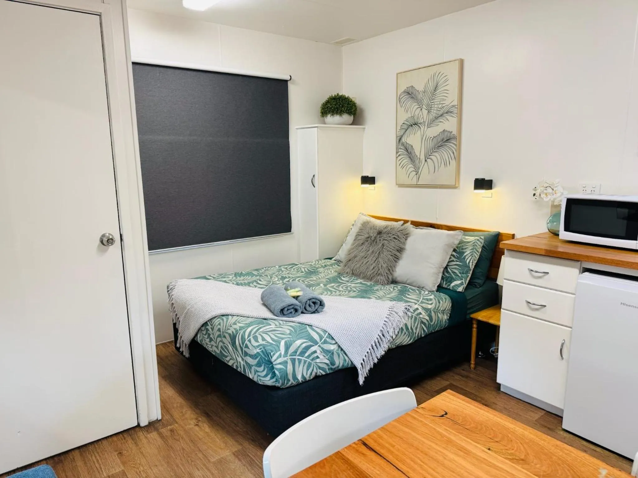 Bed in Kanasta Caravan Park