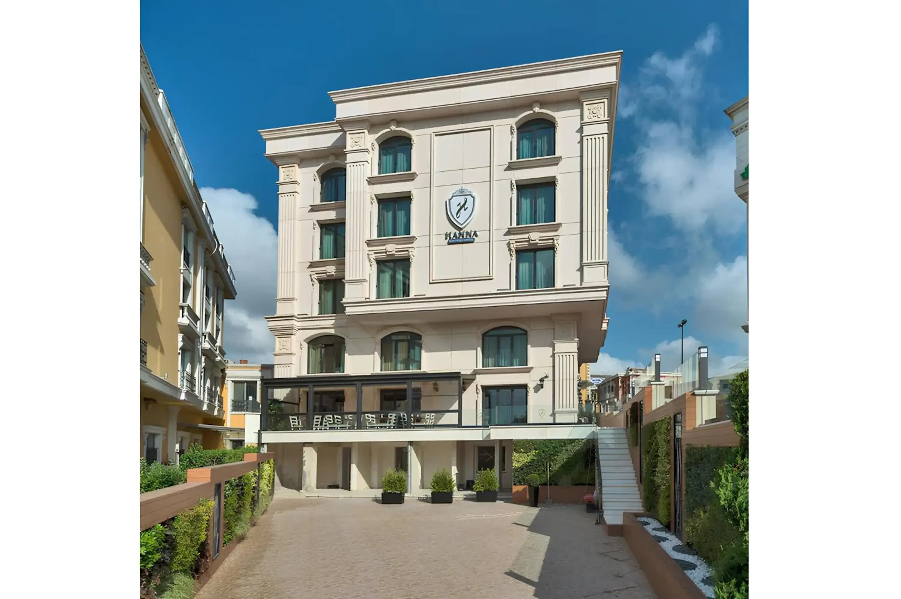 Property building in Hanna Hotel Property building in Hanna Hotel