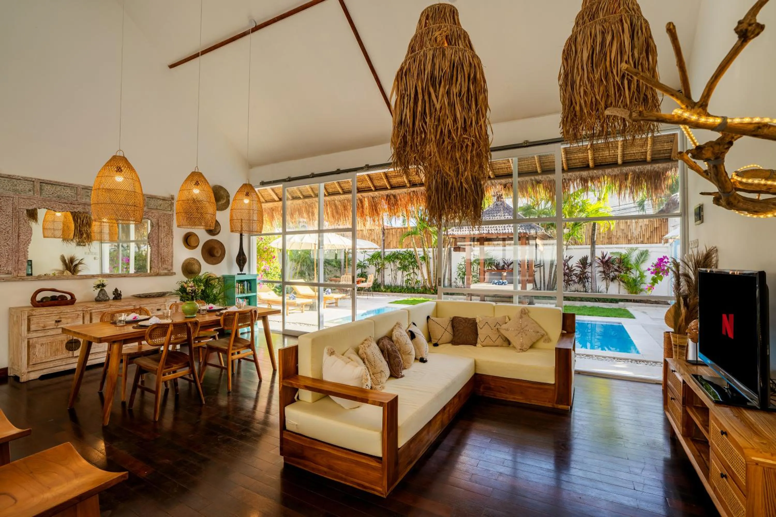 Living room in Villa Bardo by Pertama Management