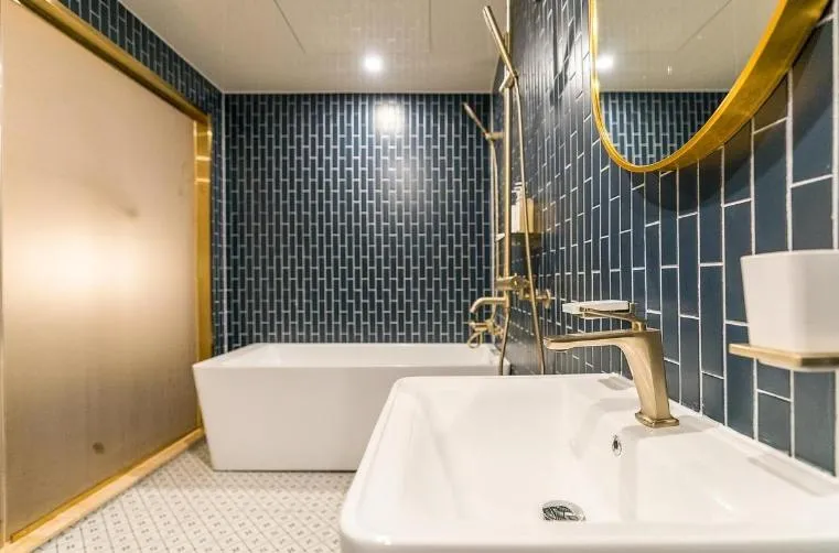 Bathroom in Busan H Avenue Jeonggwan Branch