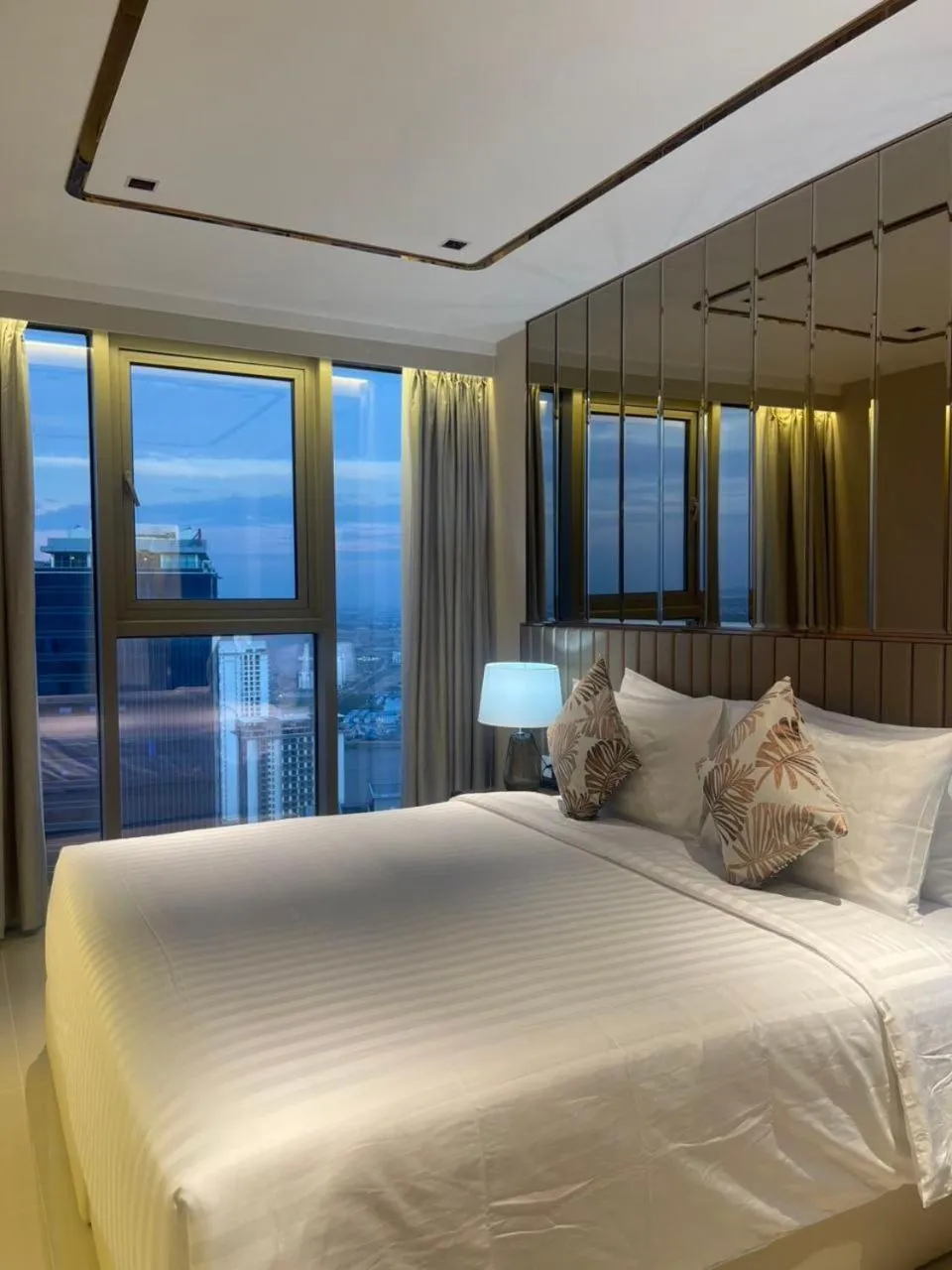 Bed in P Residence Phnom Penh