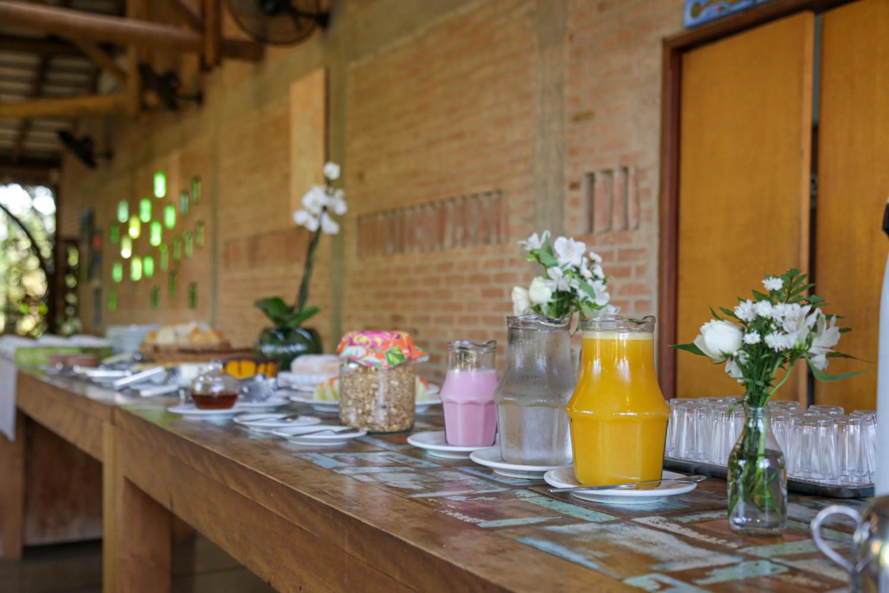 Breakfast in Pousada Villa dei Colori