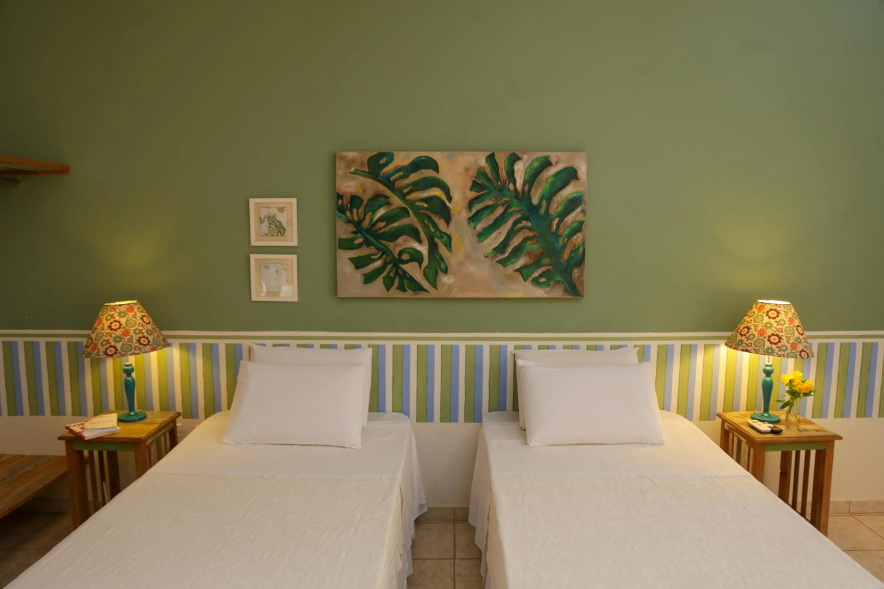 Bed in Pousada Villa dei Colori