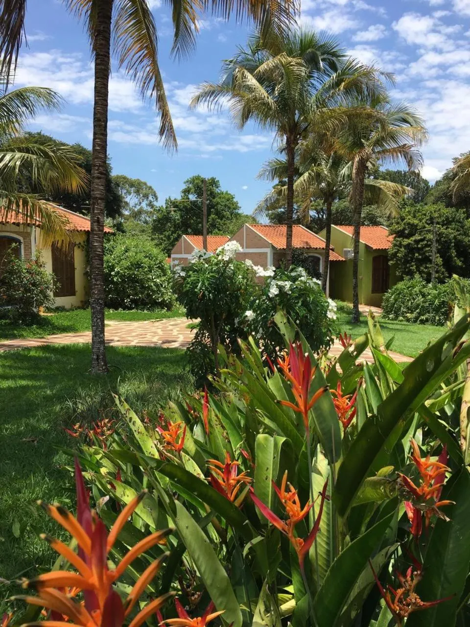 Garden in Pousada Villa dei Colori