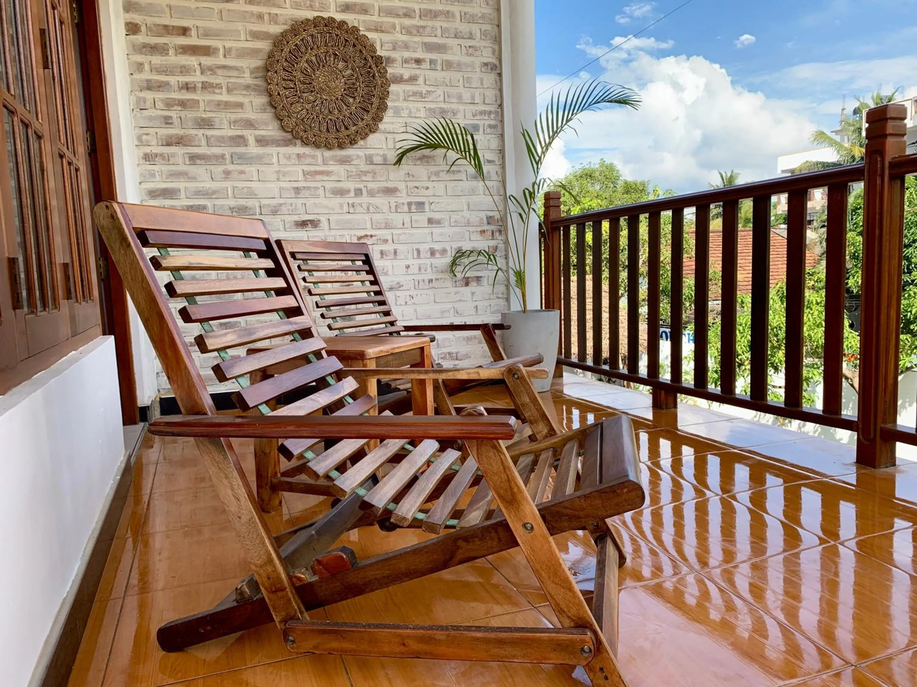 Balcony/Terrace in Oltremare Mirissa