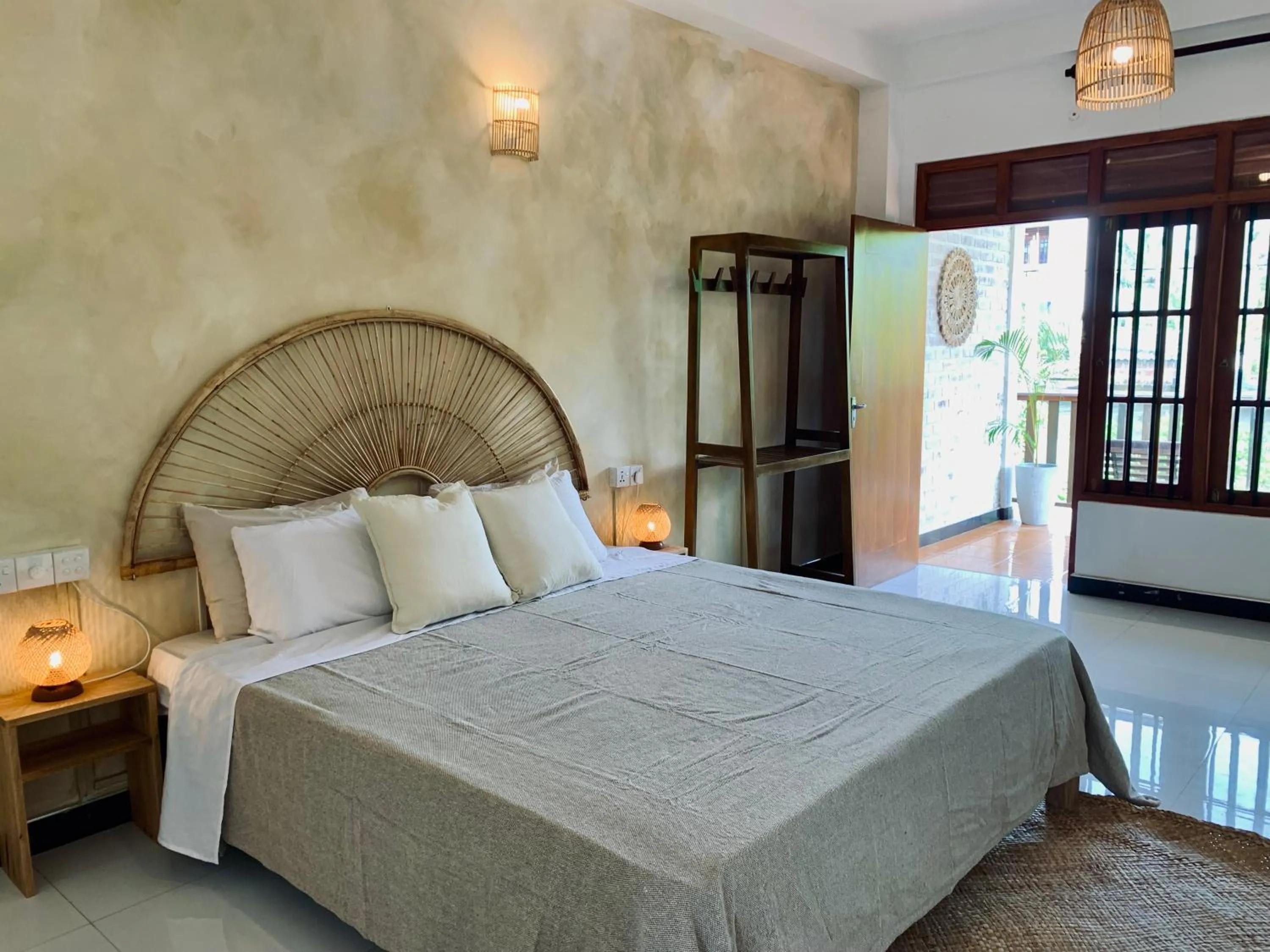 Bed in Oltremare Mirissa