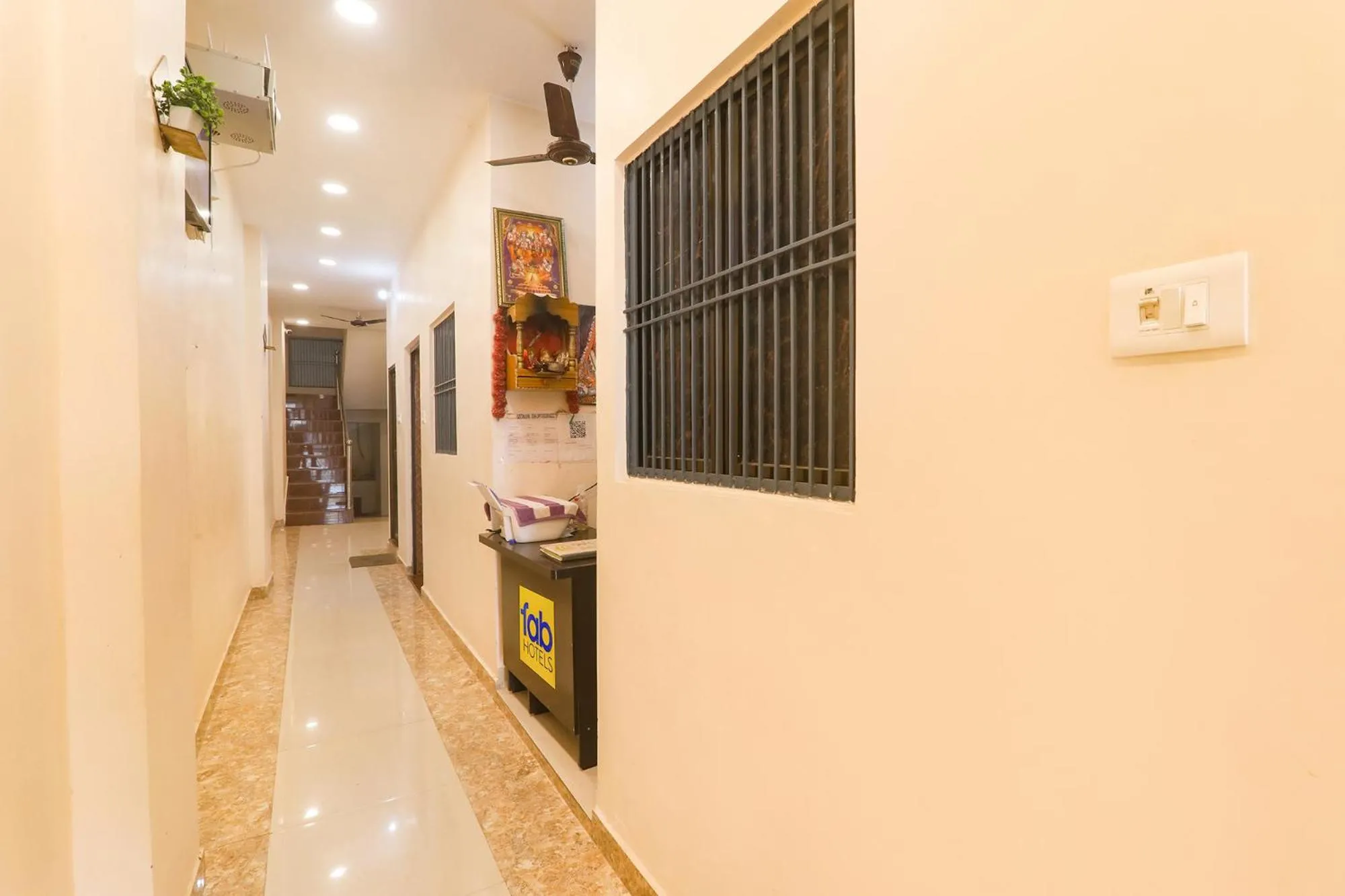 Lobby or reception in FabHotel RK Palace