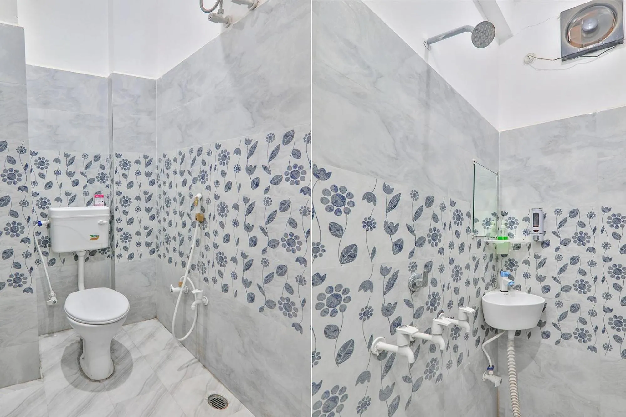 Bathroom in FabHotel RK Palace